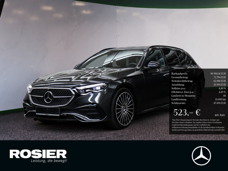 Mercedes-Benz E 450 d 4M T AMG Line NIGHT AHK STANDHZ. ACC