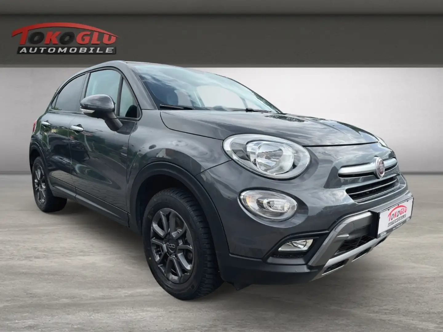 Fiat 500X Cross 1.4 MultiAir El. Panodach SHZ Keyless Entry Grau - 1