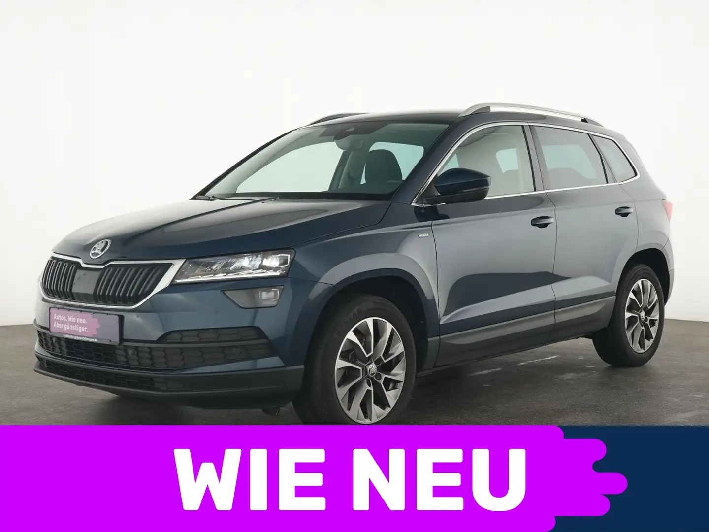 Skoda Karoq Clever CANTON|Navi|Standheiz.|Kamera|LED Blau - 1
