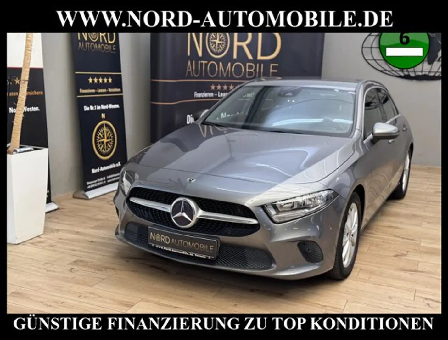 Mercedes-Benz A 200 Progressive *Teilleder*Wide*Kamera*SHZ*17Z Progres Сірий - 1