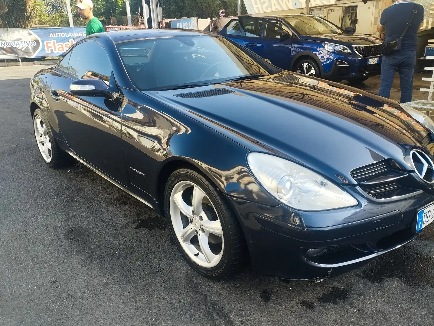 Mercedes-Benz SLK 200 Kompressor Sport 163 CV Blu/Azzurro - 2