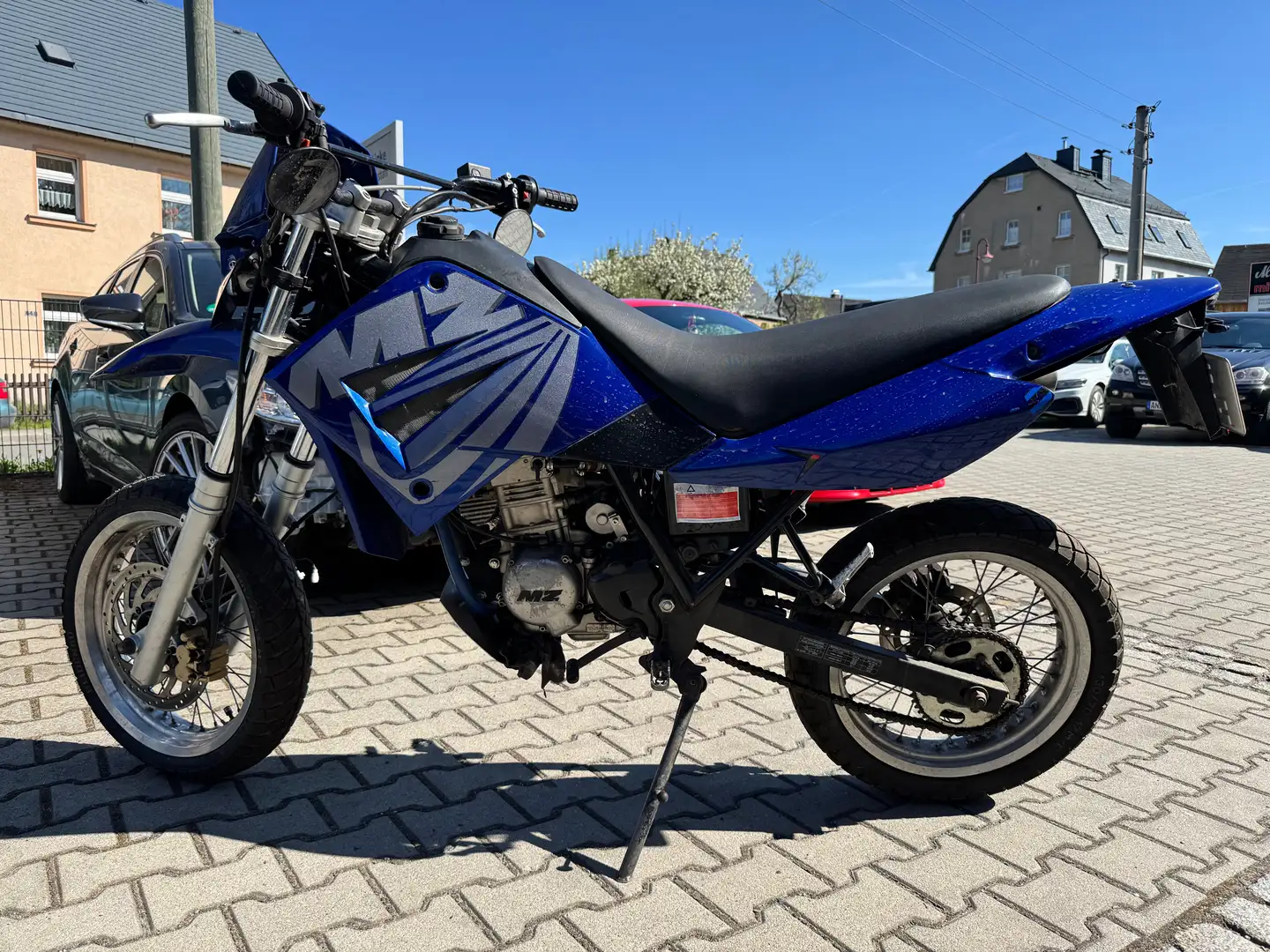 MZ 125 SM Niebieski - 2