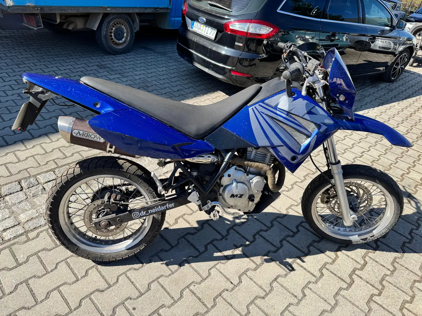 MZ 125 SM Niebieski - 1