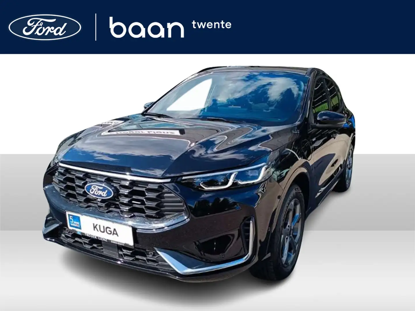 Ford Kuga 2.5 PHEV ST-Line X 243 PK | Eind Oktober verwacht Zwart - 1