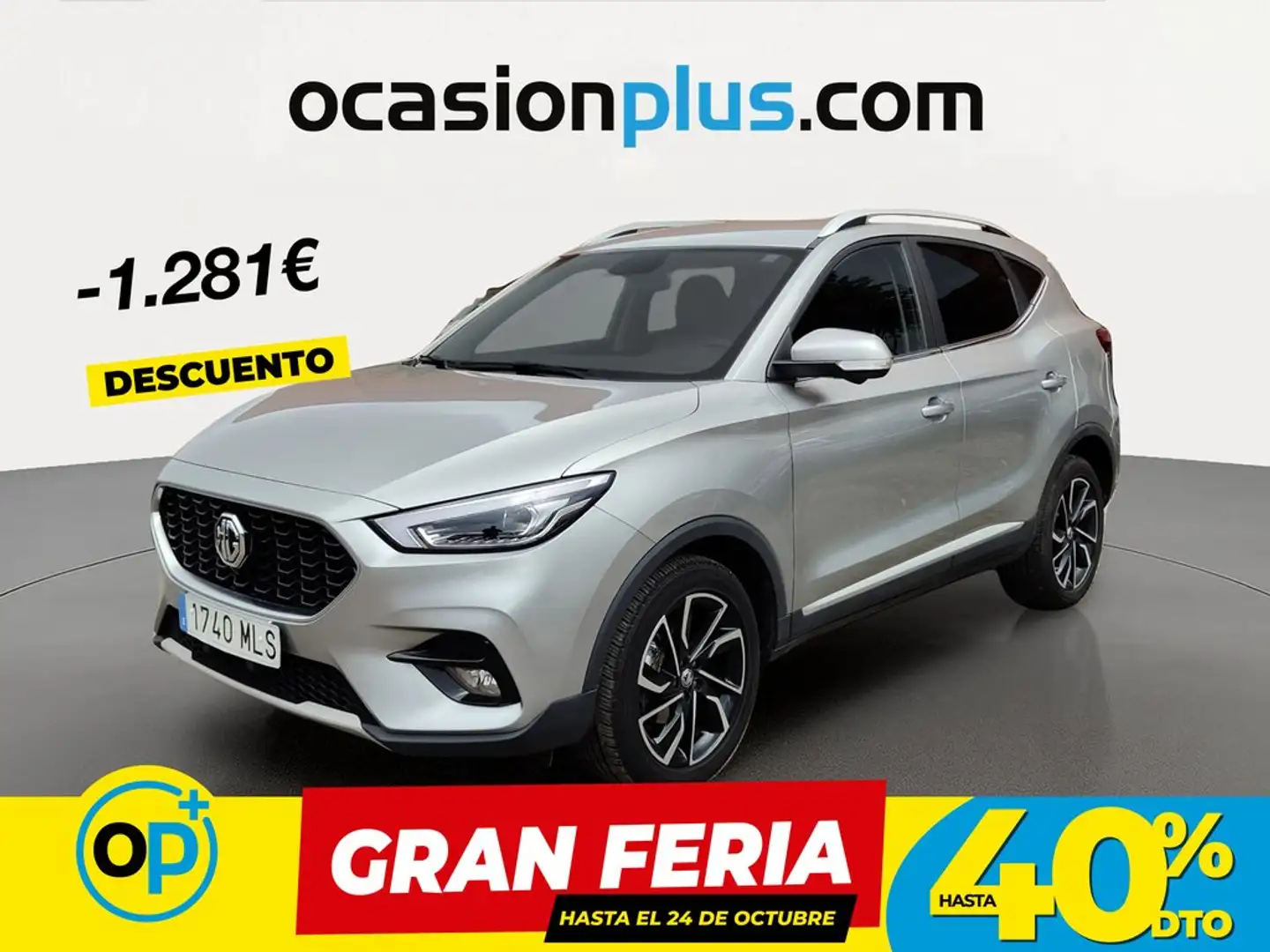 MG ZS 1.5 VTi-Tech Luxury 78kW Gris - 1