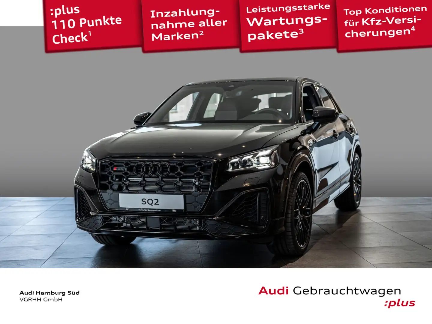 Audi SQ2 2.0 TFSI qu. S LINE/PANO/SONOS/MATRIX/LM19 Negru - 1