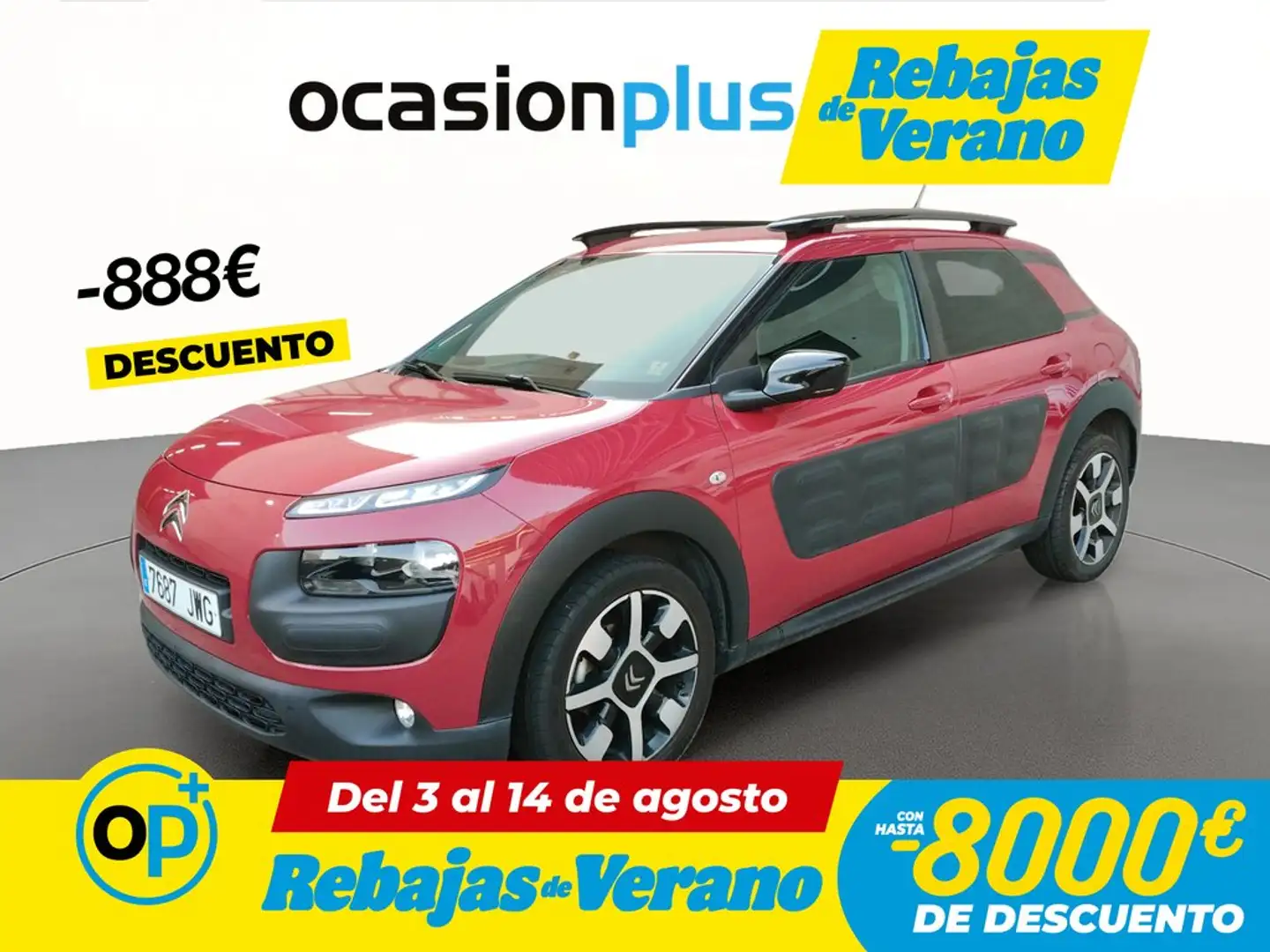 Citroen C4 Cactus 1.2 PureTech S&S Feel Edition 110 Rojo - 1