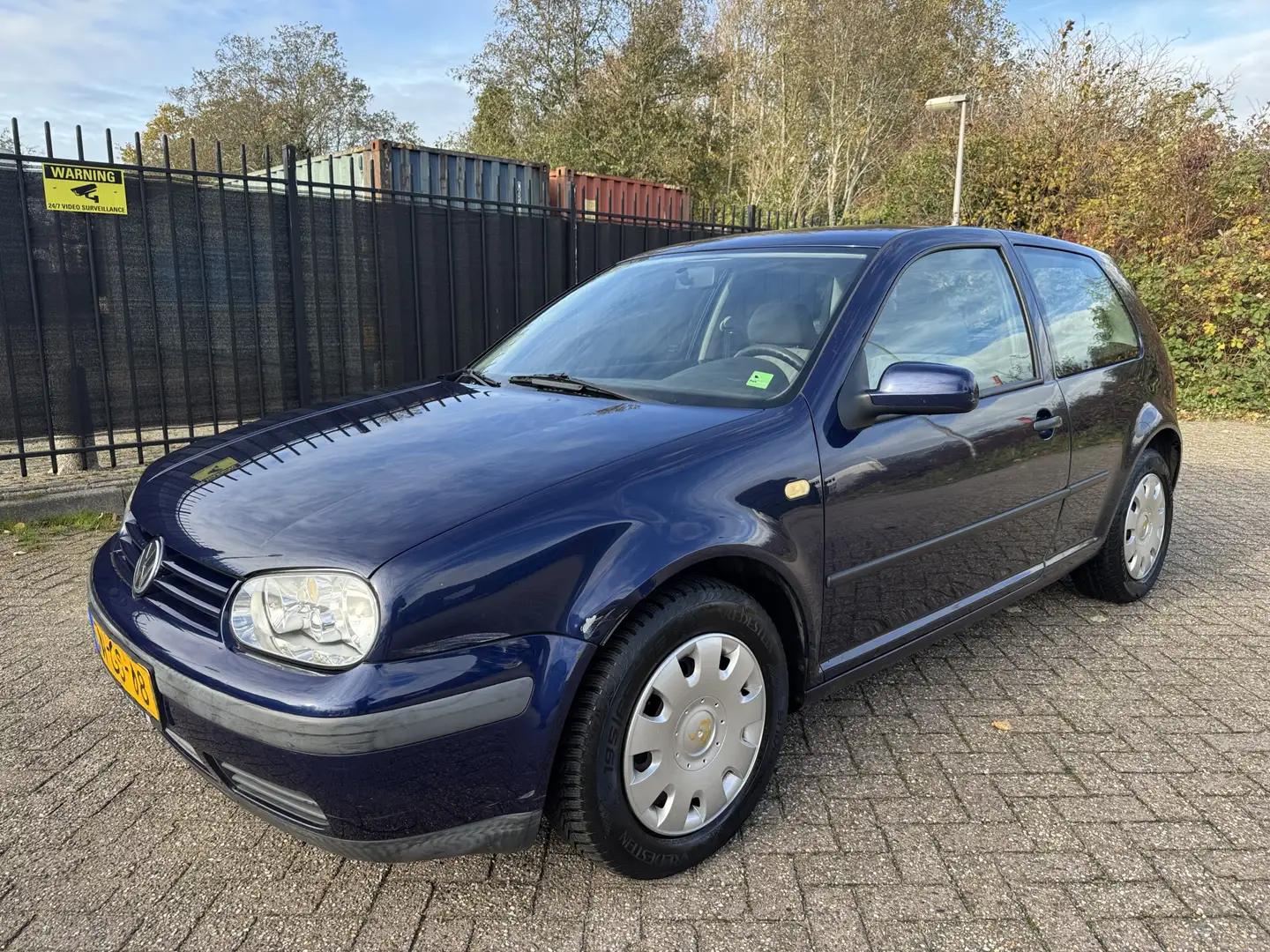 Volkswagen Golf 1.4-16V Trendline 3 Drs StrBkr Blauw - 1