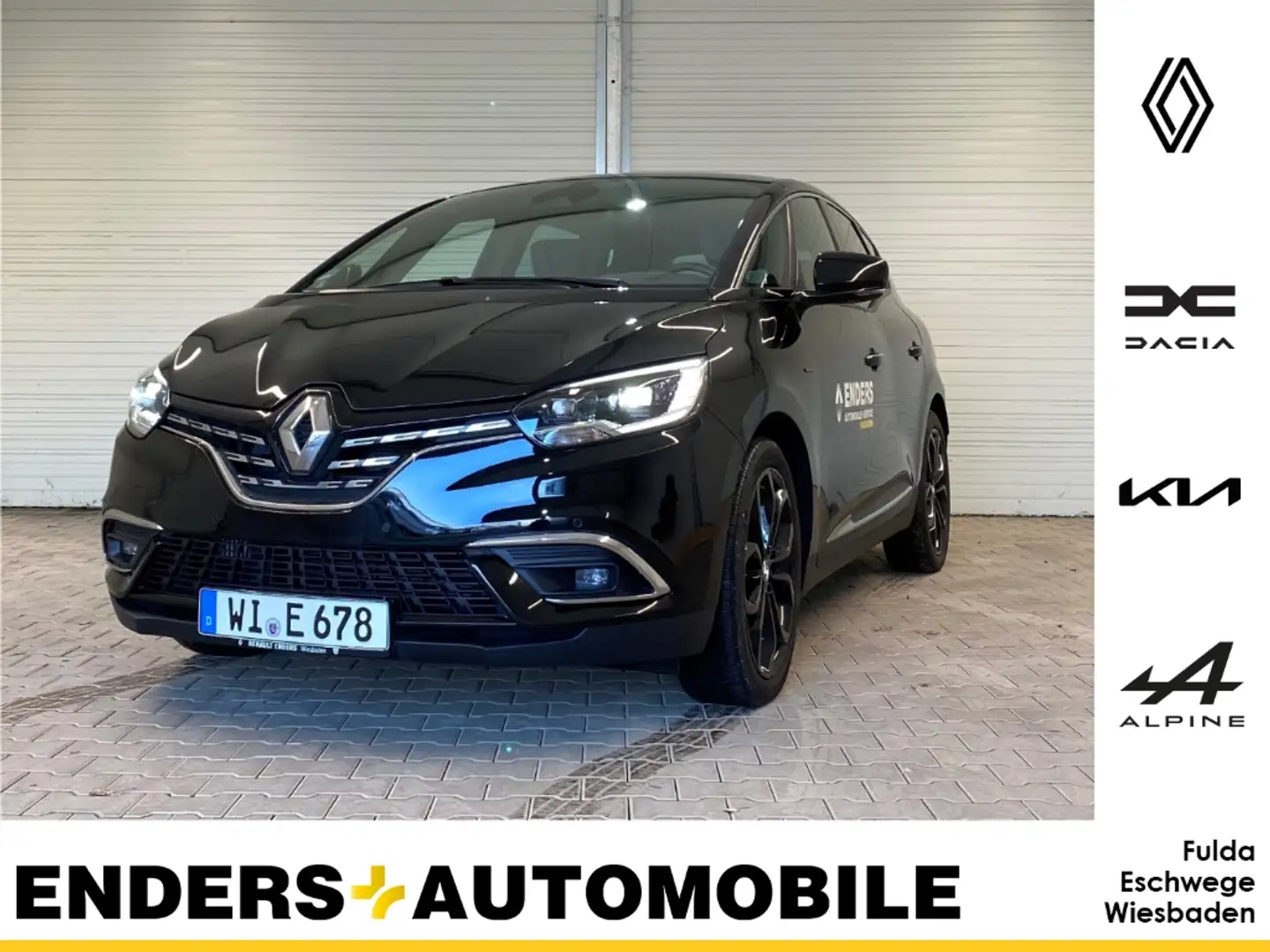 Renault Scenic Black Edition TCe 140++PANODACH++ Negro - 1