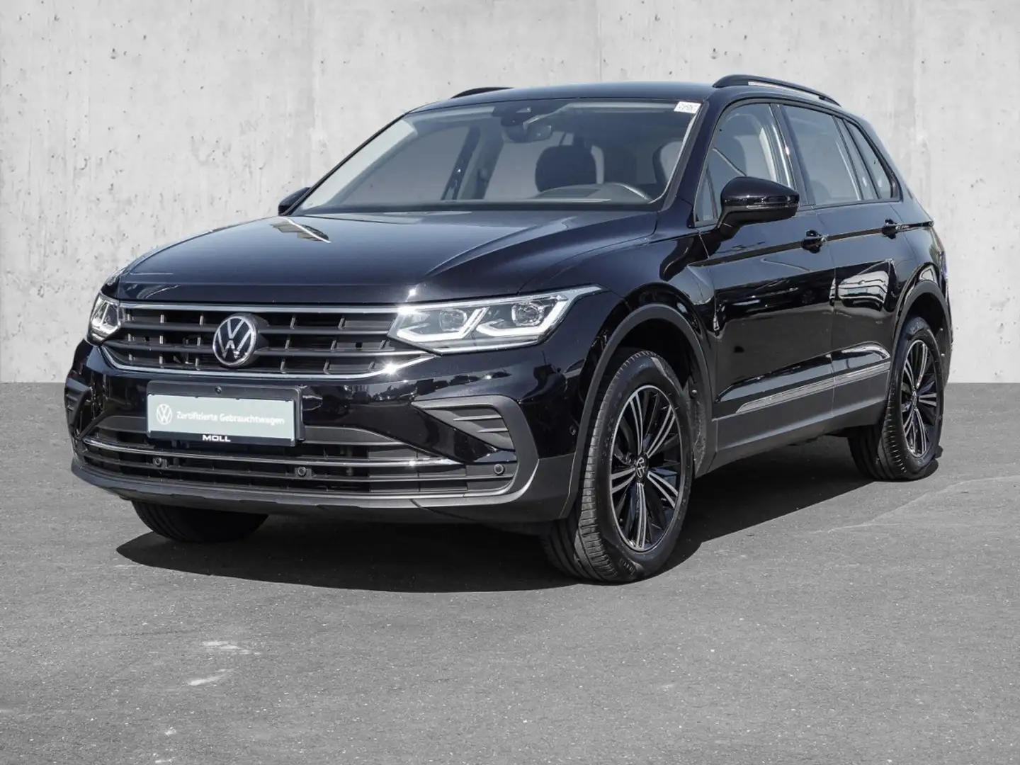 Volkswagen Tiguan 2.0 TDI 4Motion DSG Life NAVI LED LM ACC Schwarz - 2