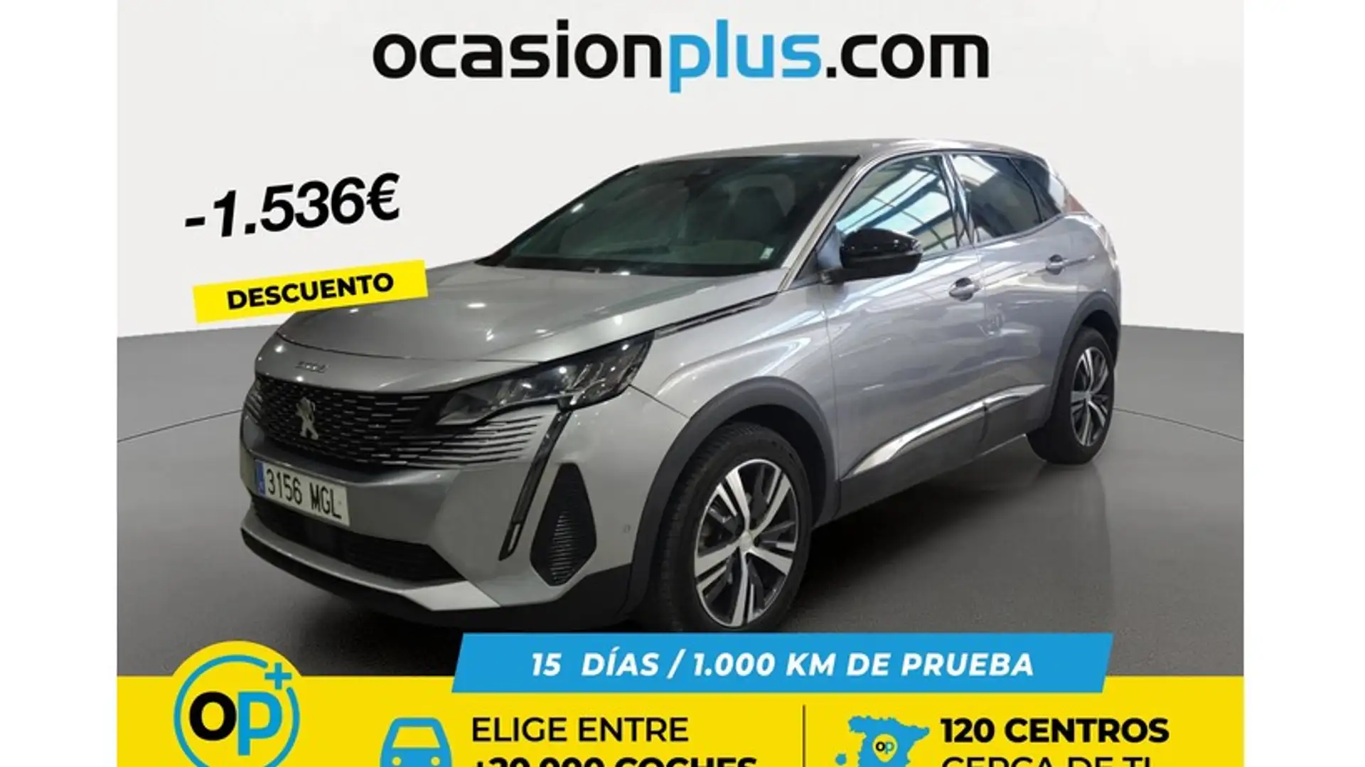 Peugeot 3008 1.2 S&S PureTech Allure Pack 130 Grau - 1