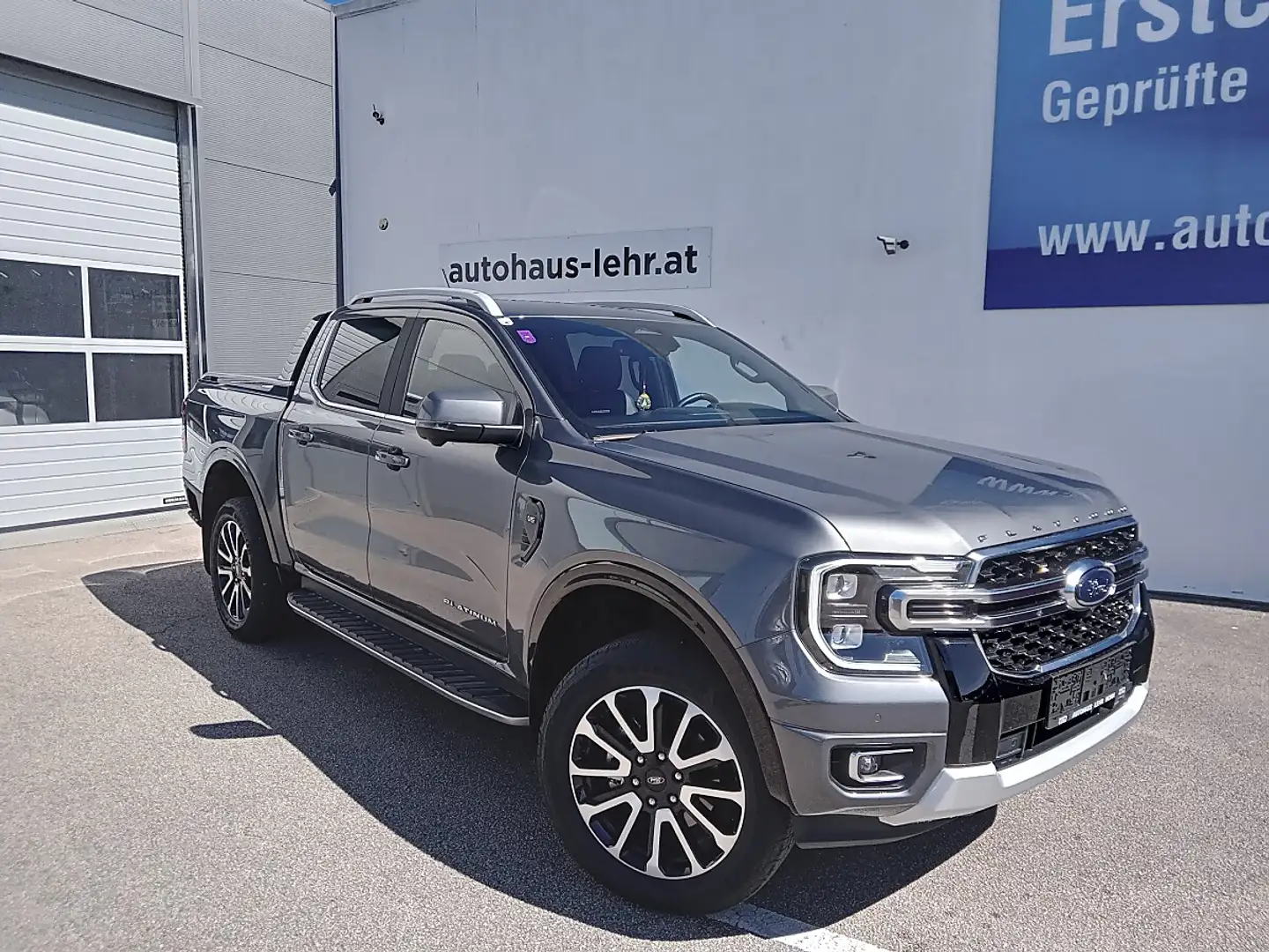 Ford Ranger Ranger Doppelkabine Platinum e-4WD 3,0 EcoBlue ... Grau - 1