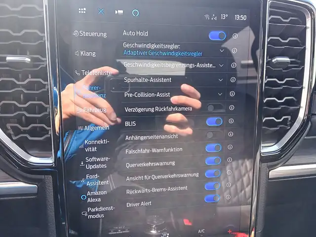 Ford Ranger Ranger Doppelkabine Platinum e-4WD 3,0 EcoBlue ... Ansicht 22