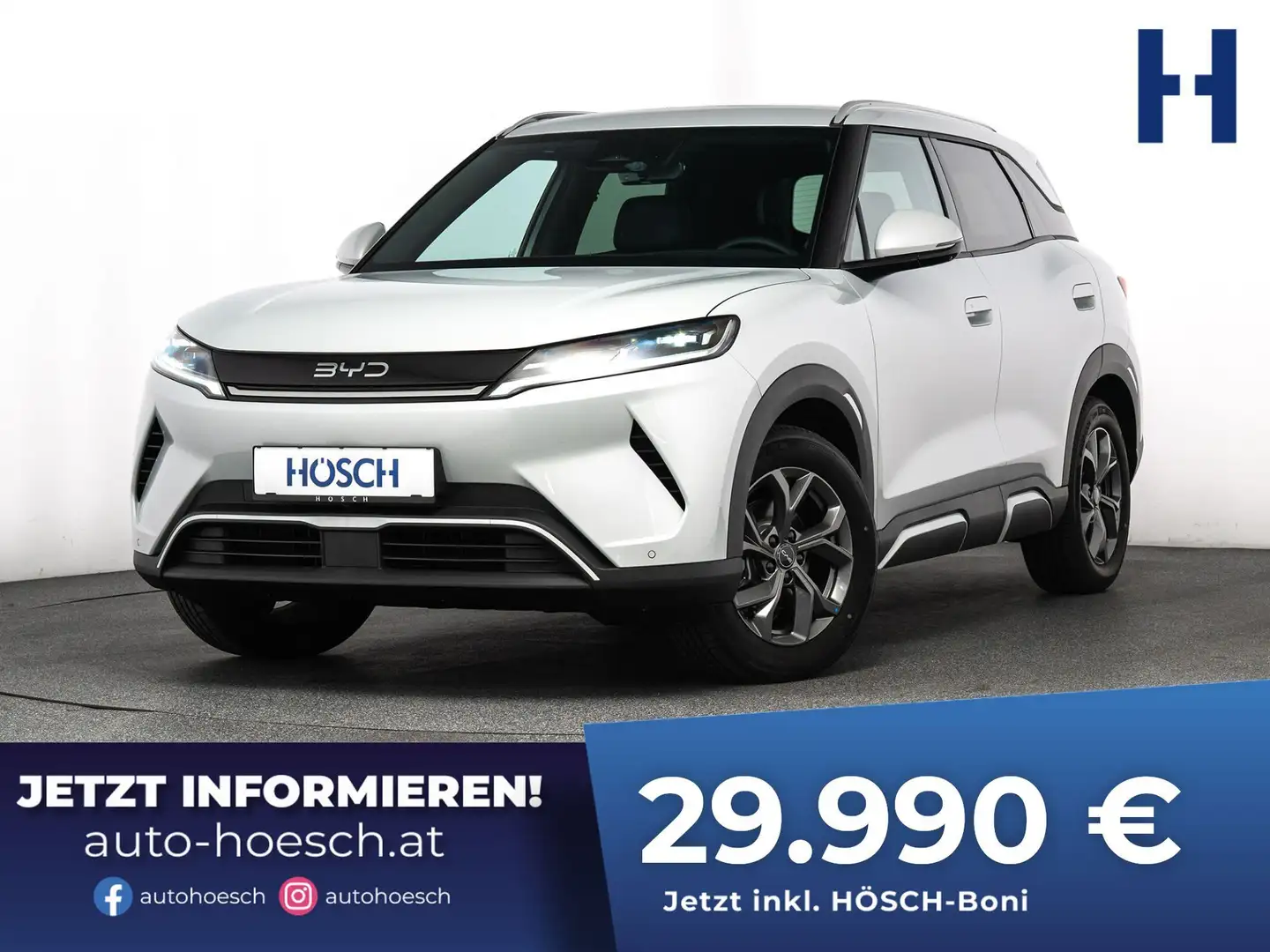 BYD Atto 2 EV COMFORT 64.8 kWh LEDER MEGAPREIS ++ Weiß - 1