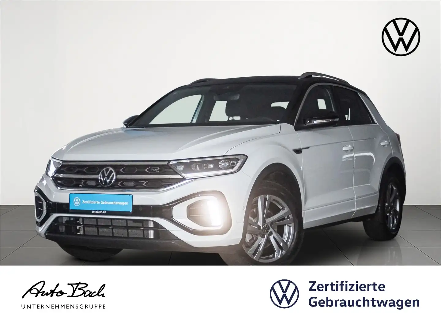 Volkswagen T-Roc 1.5 TSI DSG R-Line, Digital Cockpit, AHK, Weiß - 1