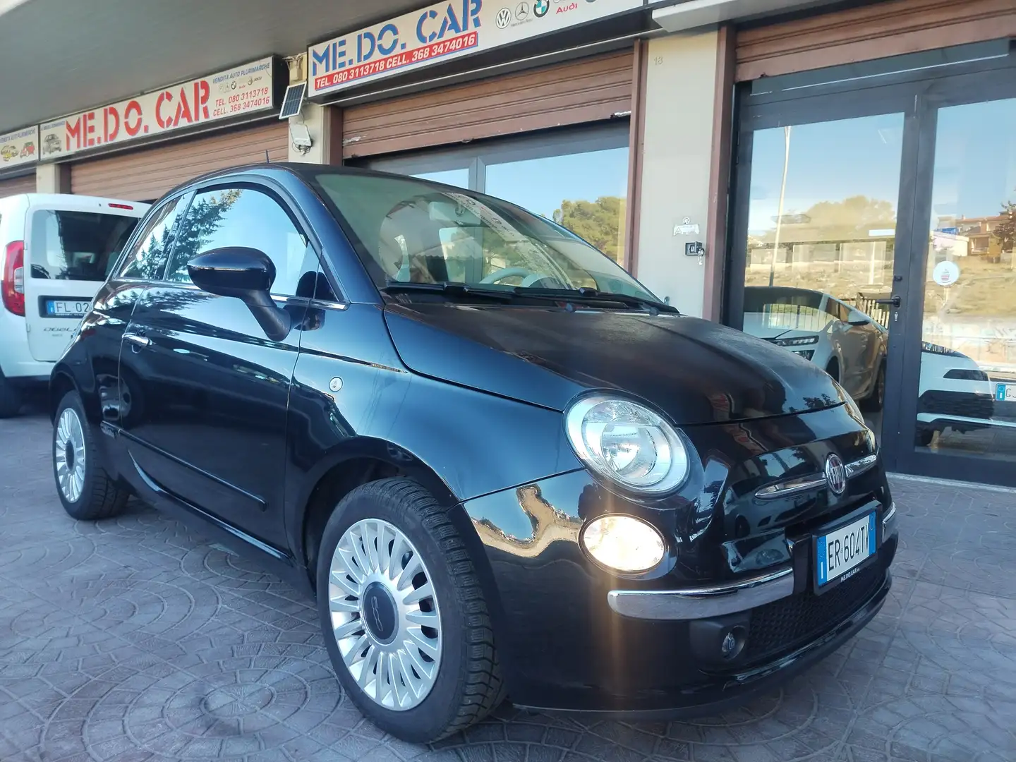 Fiat 500 500 III 1.2 easypower Lounge Gpl 69cv Noir - 1