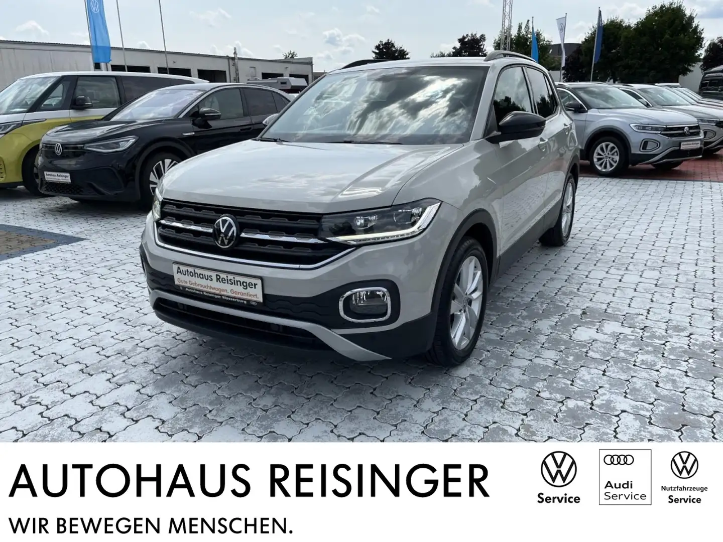 Volkswagen T-Cross 1.0 TSI Move (AHK,NAVI,LED,RearView) Klima Navi Grigio - 1