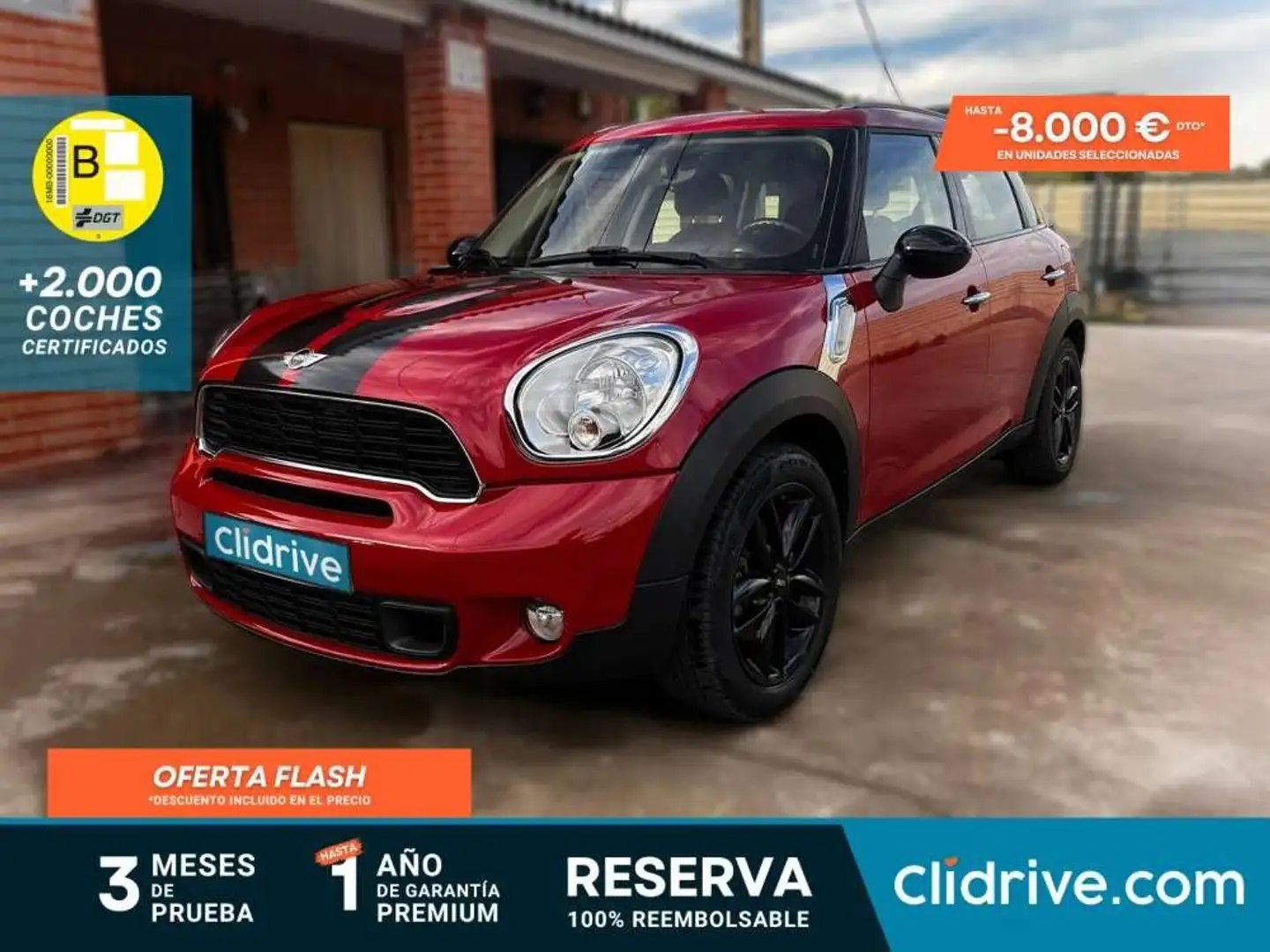 MINI One Countryman D Rouge - 1