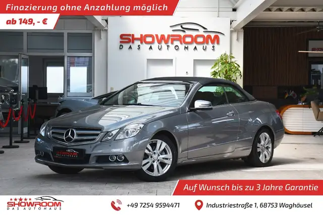 Mercedes-Benz E 200 Cabrio CGI Airscarf Aircap Leder Sportfahr