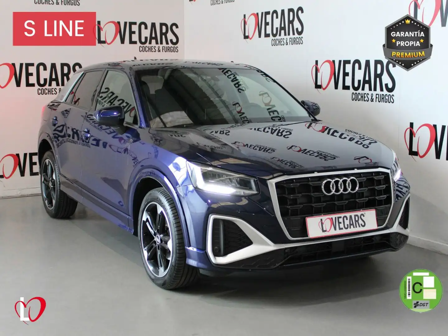 Audi Q2 30 TDI S line 85kW Azul - 1
