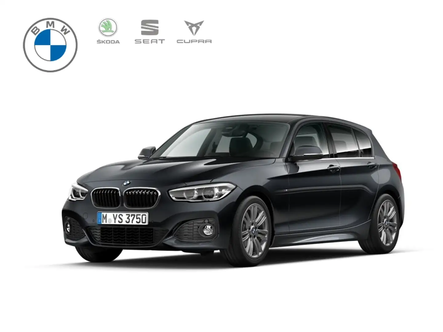 BMW 120 i M Sport Aut. SHZG+PDC+LED+NAVI+TEMPOMAT+GET.SCHE Gris - 1