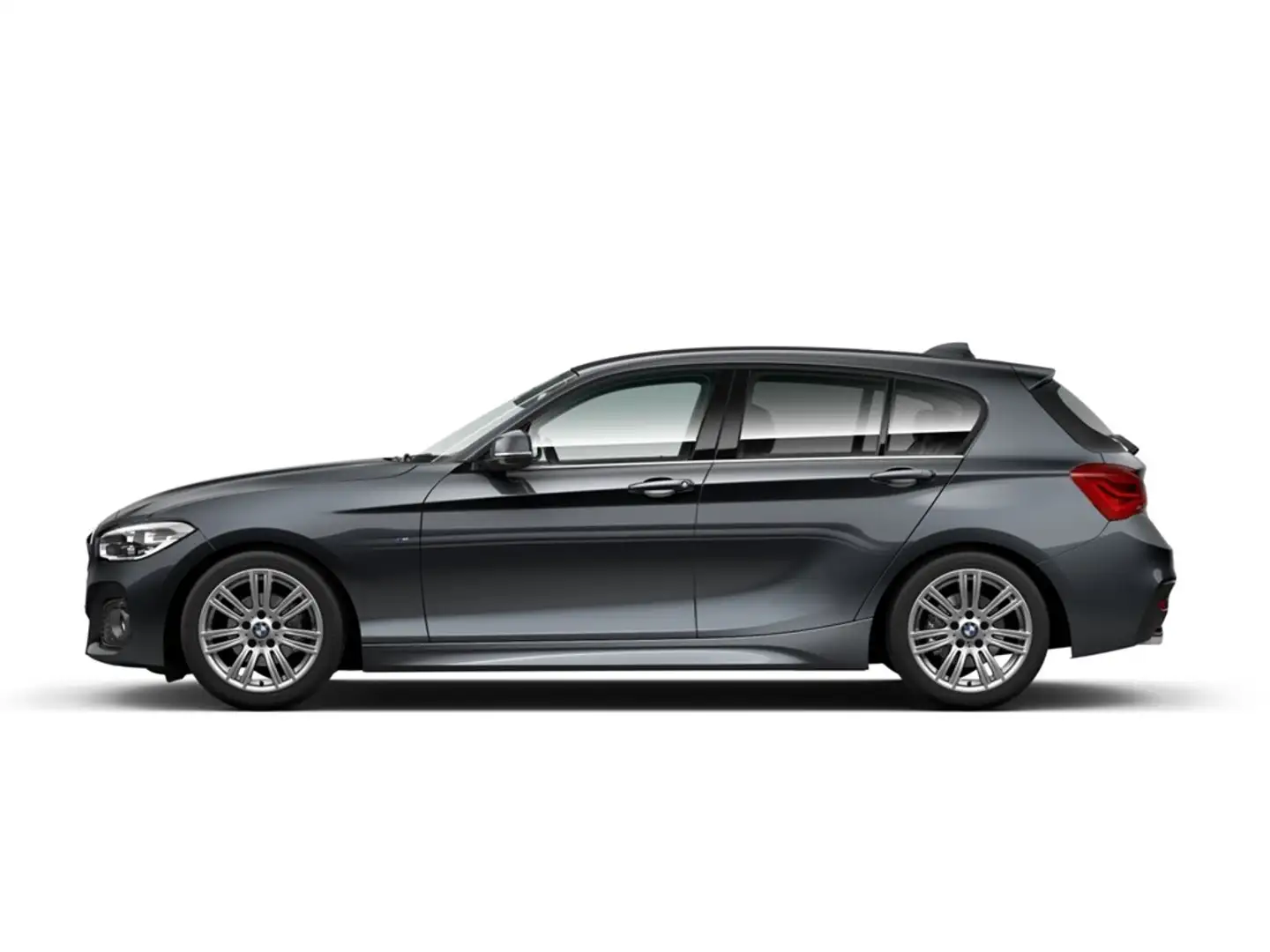 BMW 120 i M Sport Aut. SHZG+PDC+LED+NAVI+TEMPOMAT+GET.SCHE Gris - 2