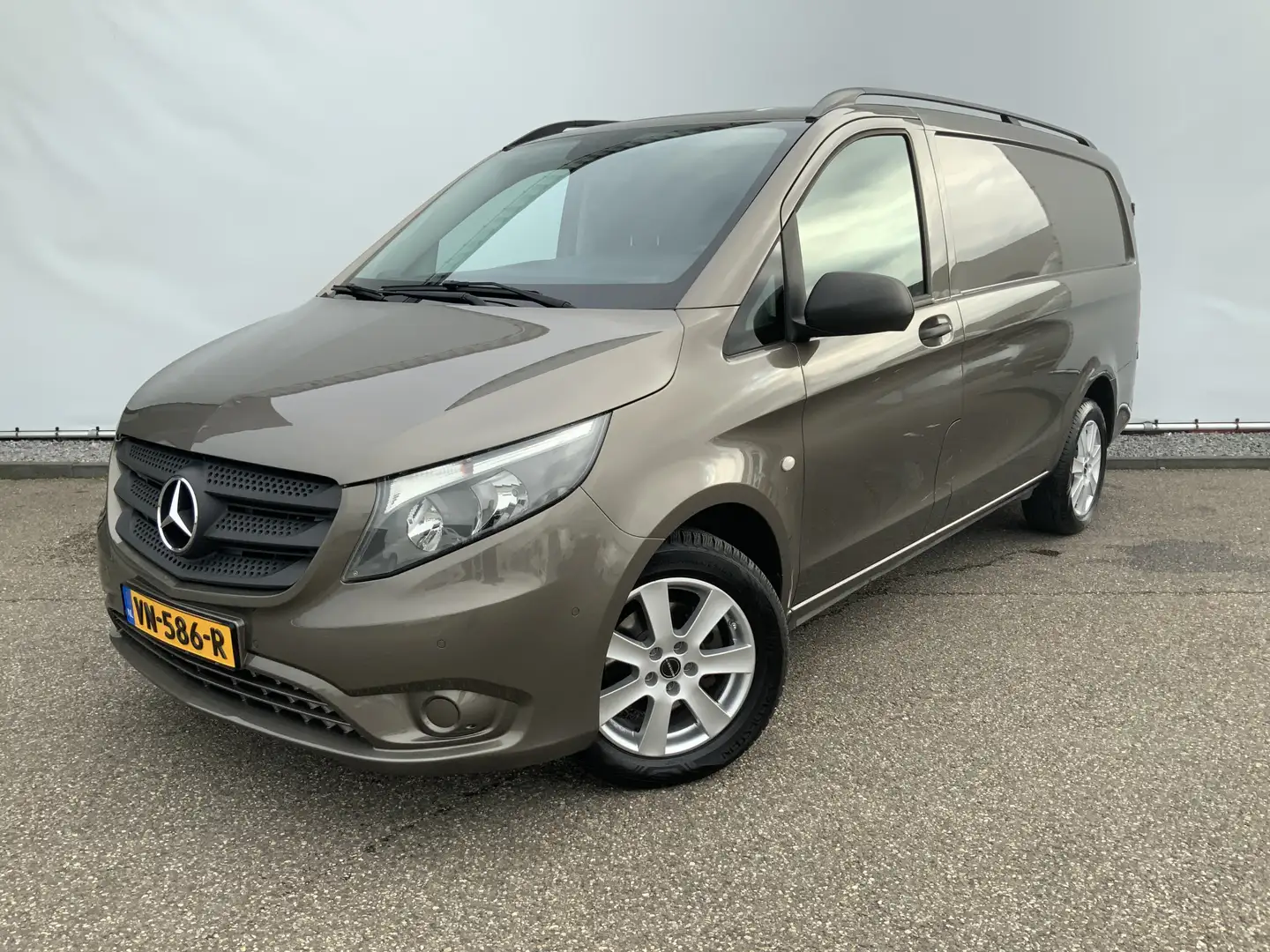 Mercedes-Benz Vito 116 CDI MARGE ! Lang Automaat Airco Cruise 3 Zits Brun - 1