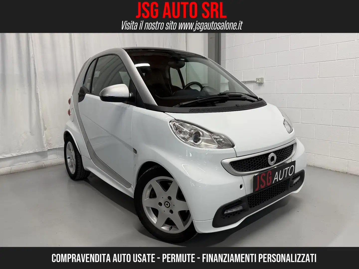 smart forTwo 1000 52 kW MHD coupé passion Blanc - 1