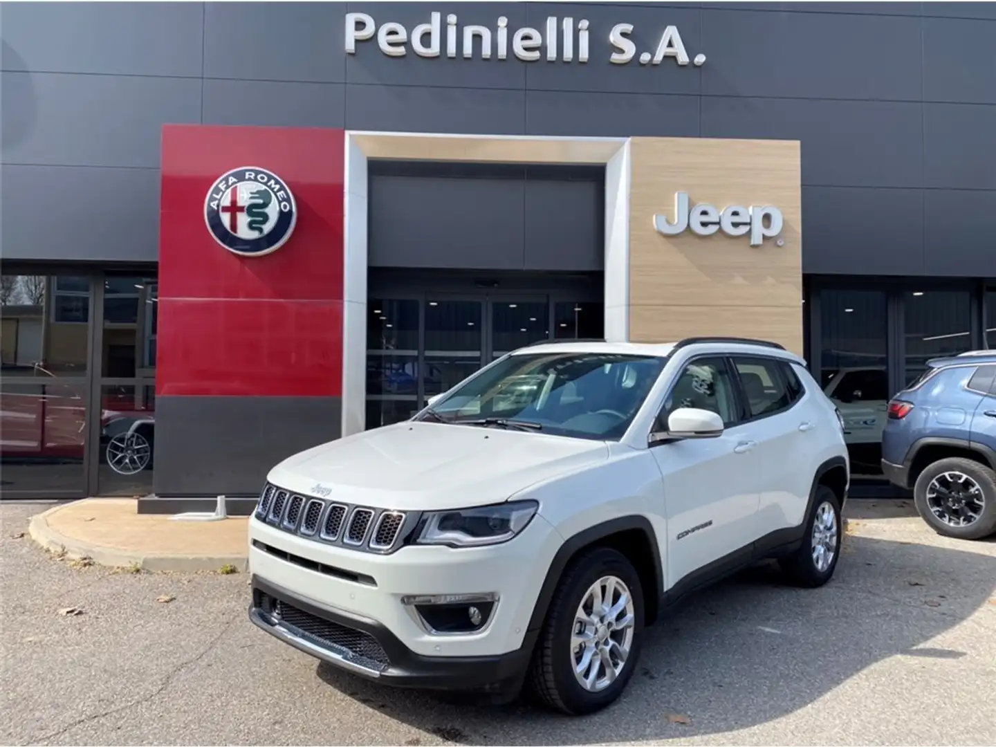 Jeep Compass Compass 1.3 Turbo T4 130 ch BVM6 Blanc - 2