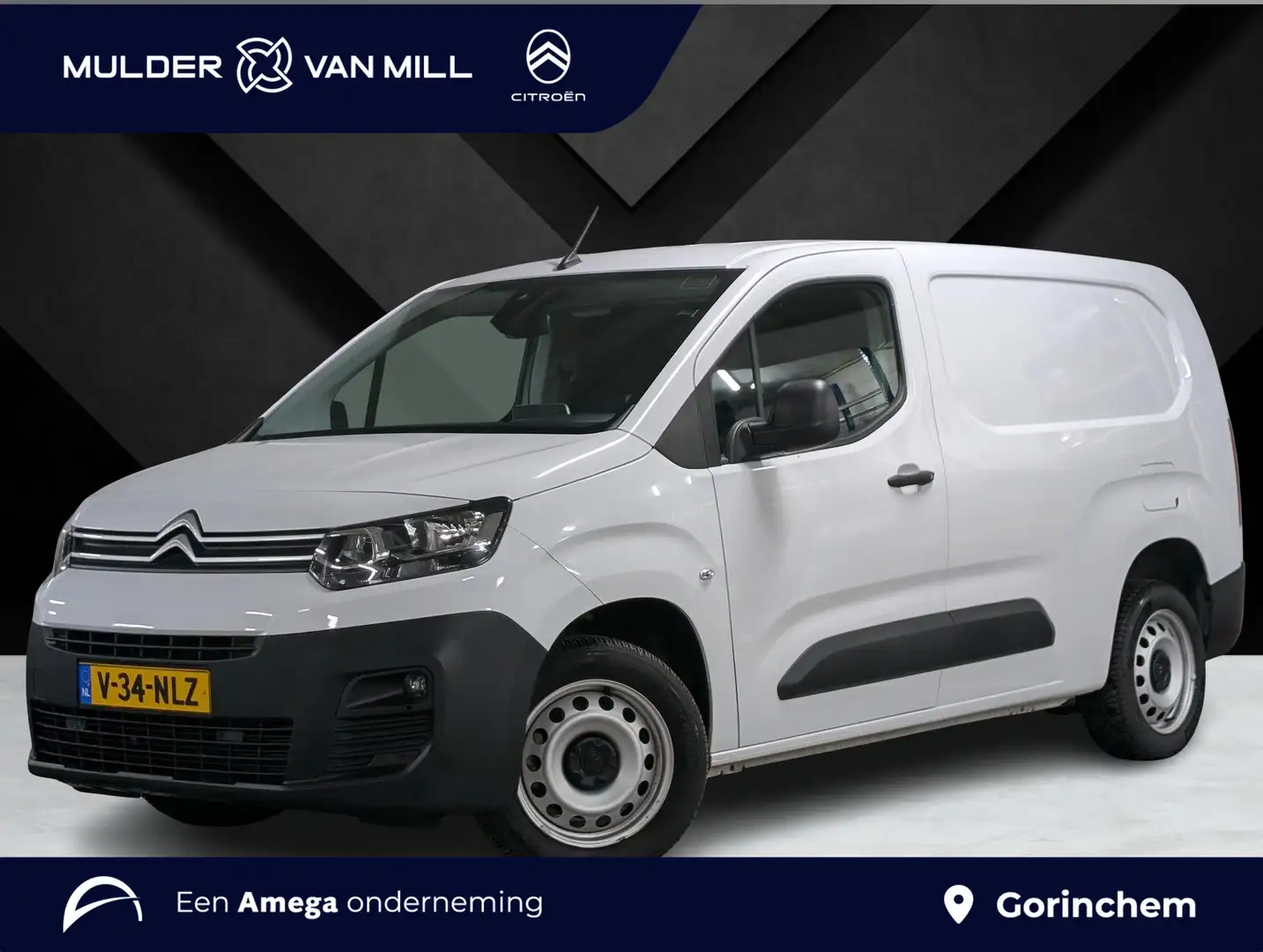 Citroen Berlingo XL L2 Club 1.5 BlueHDi 130pk 1.000kg | 3-ZITS | CA Wit - 1