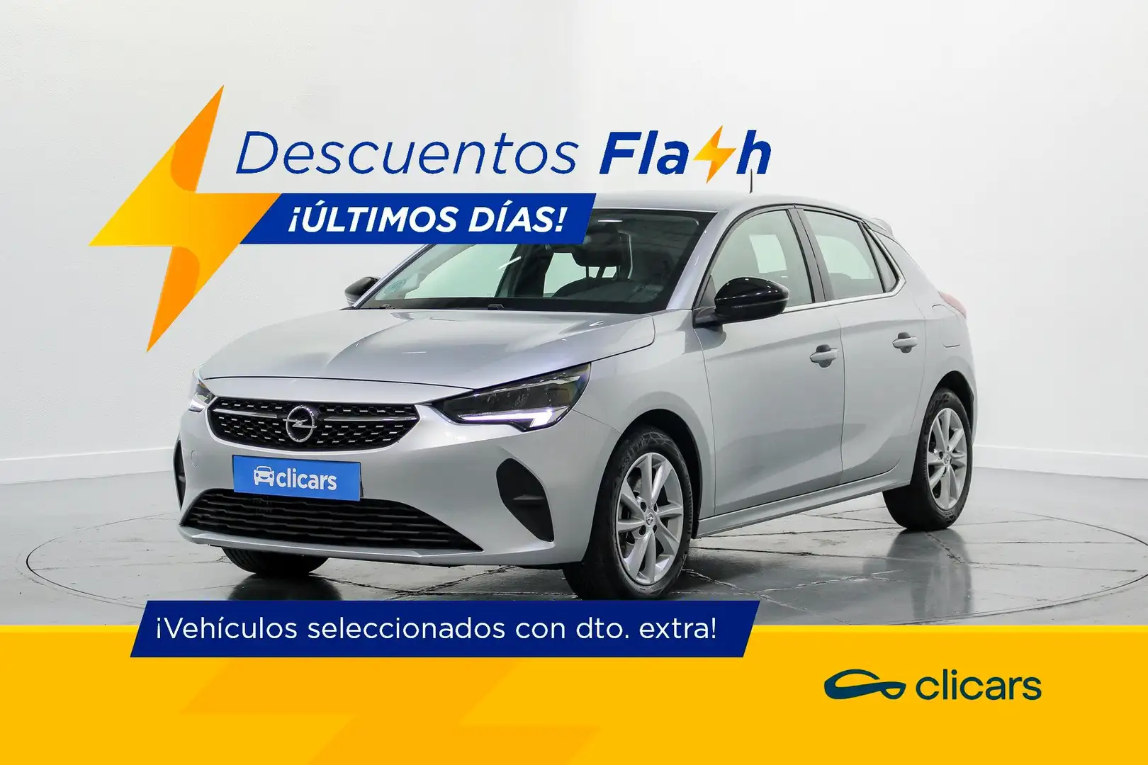 Opel Corsa 1.2T XHT S/S Elegance AT8 100 Plateado - 1