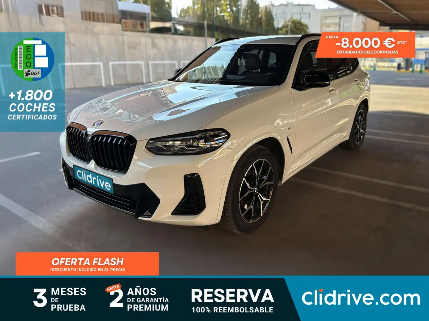 BMW X3 xDrive 20dA xLine Blanco - 1