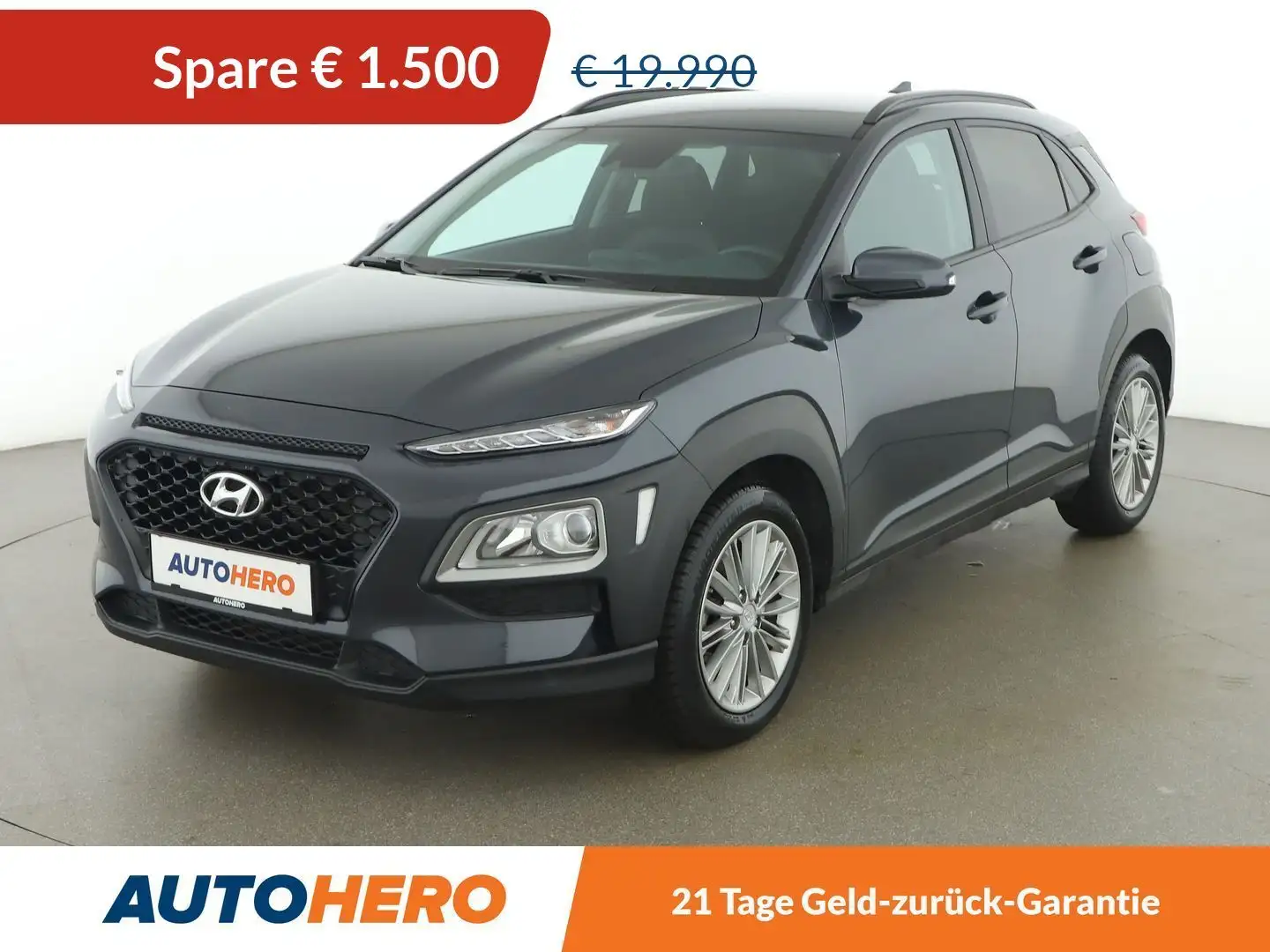 Hyundai KONA 1.6 CRDi LEVEL 3 Plus 4WD Grau - 1