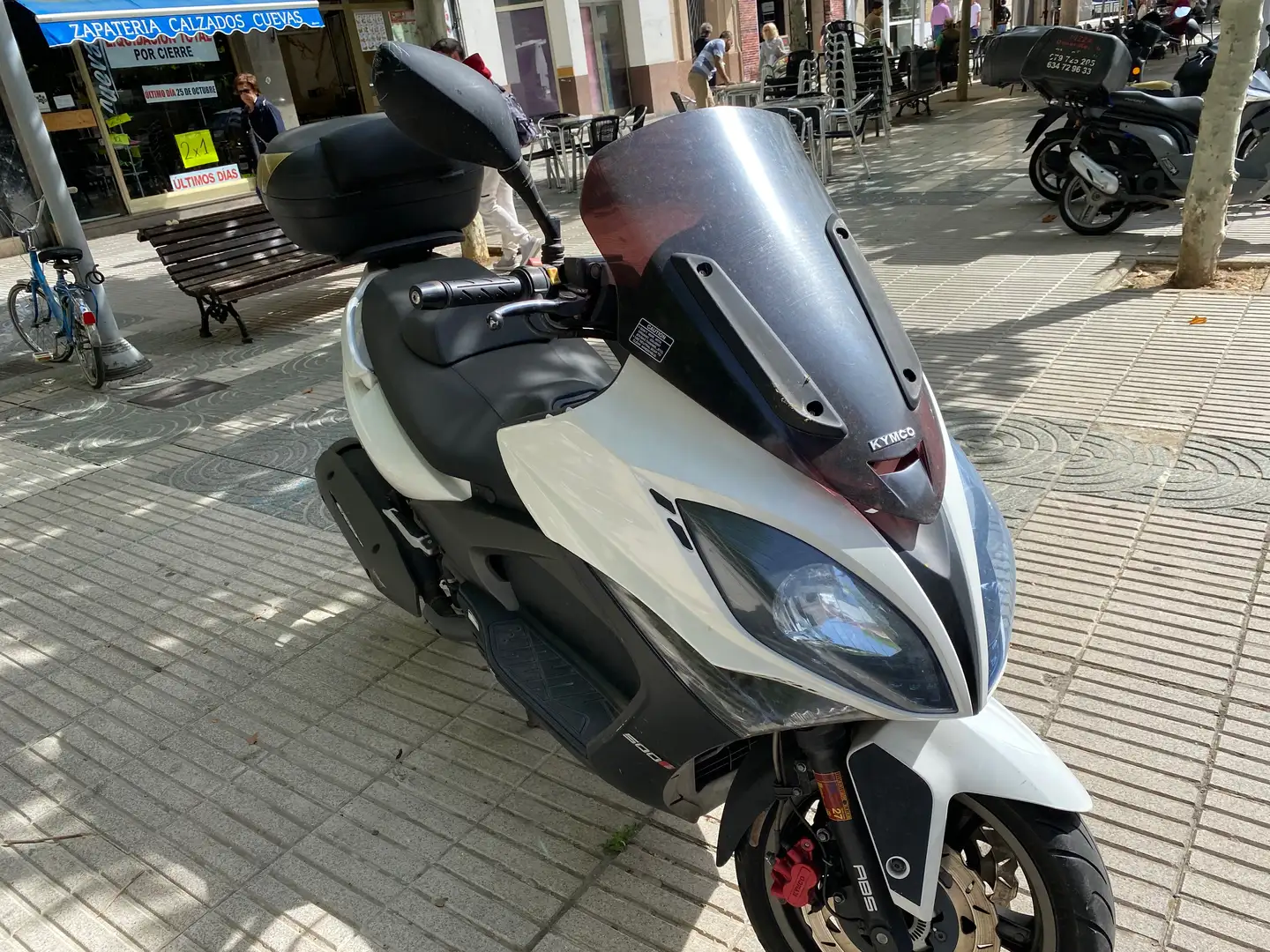 Kymco Xciting 500i Xciting 500 R ABS Blanco - 1