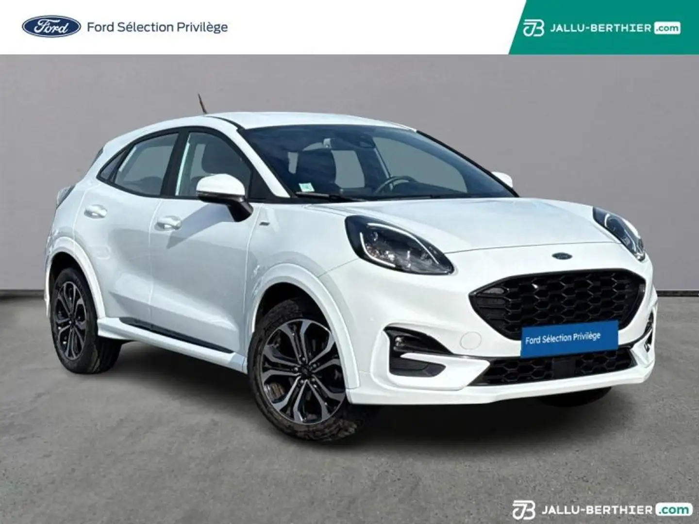 Ford Puma 1.0 EcoBoost 125ch mHEV ST-Line 6cv Blanc - 2