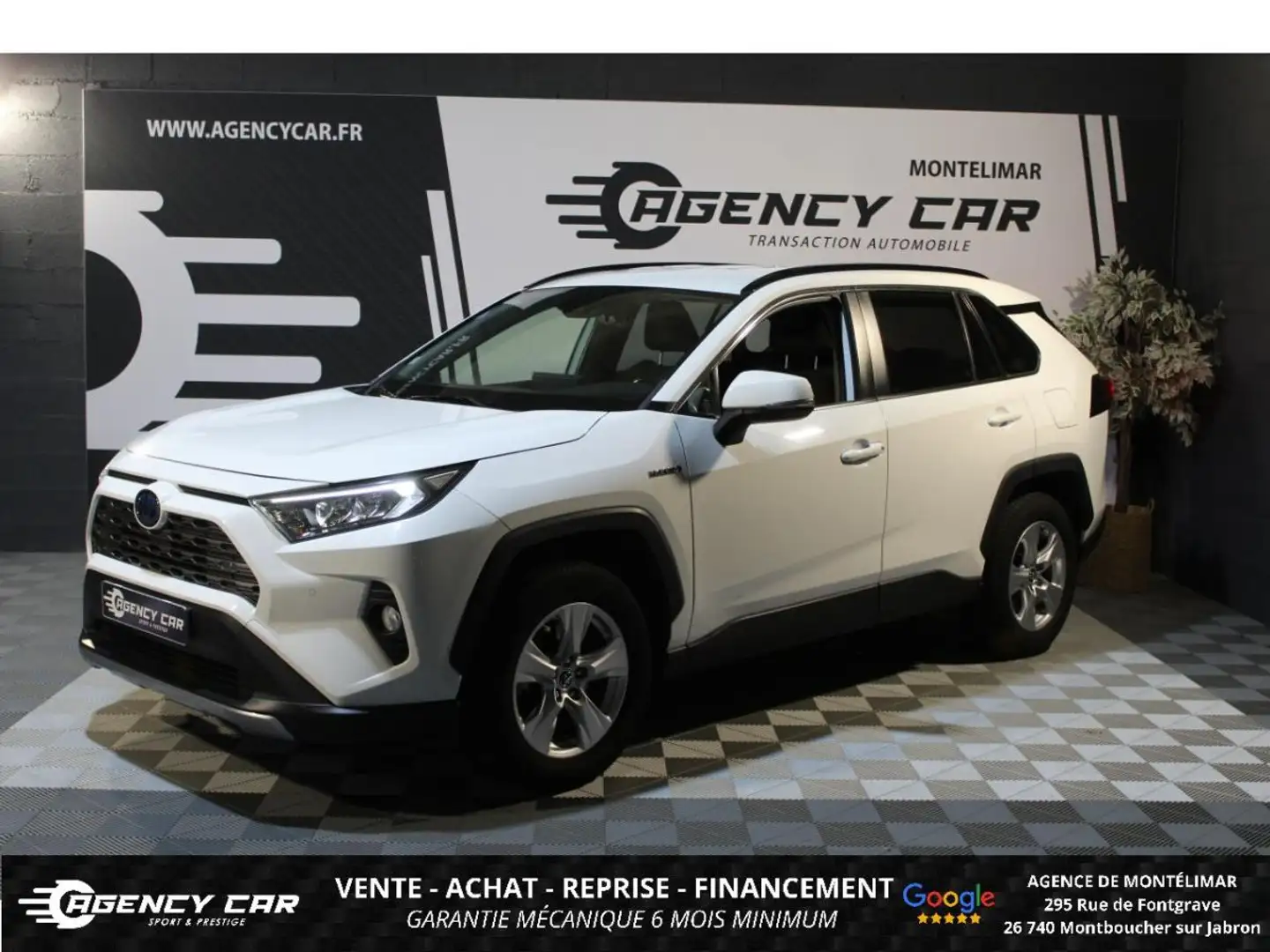 Toyota RAV 4 RAV 4 Hybride CVT 2019 Dynamic business - Suivie Weiß - 1