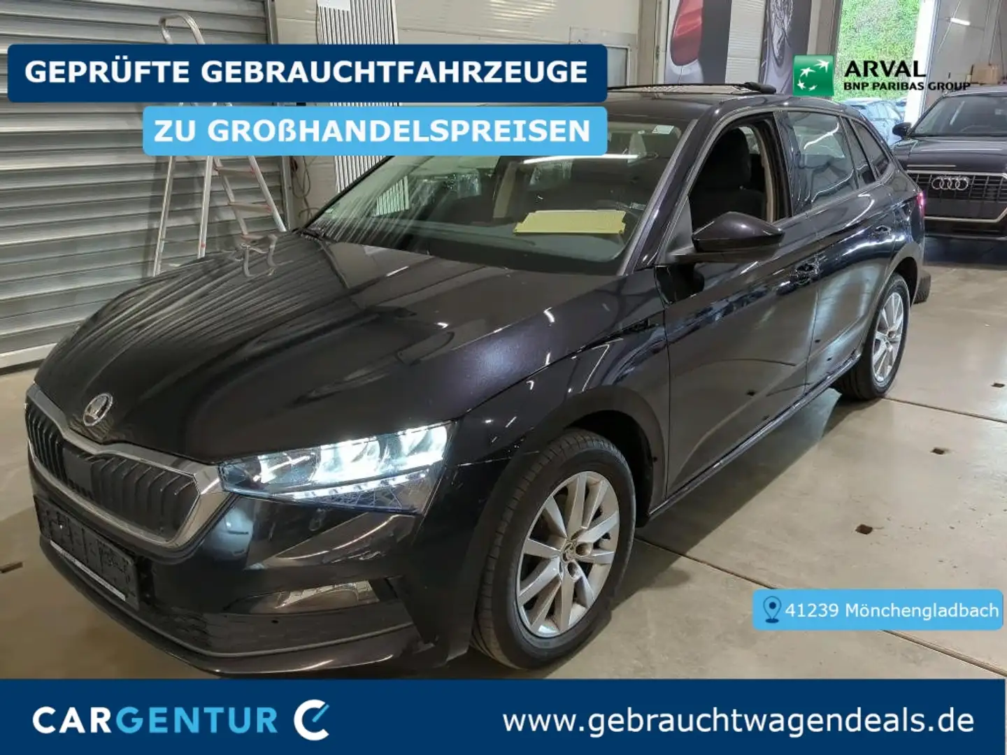Skoda Scala 1.0 TSI Ambition LED Lane Navi Schwarz - 1