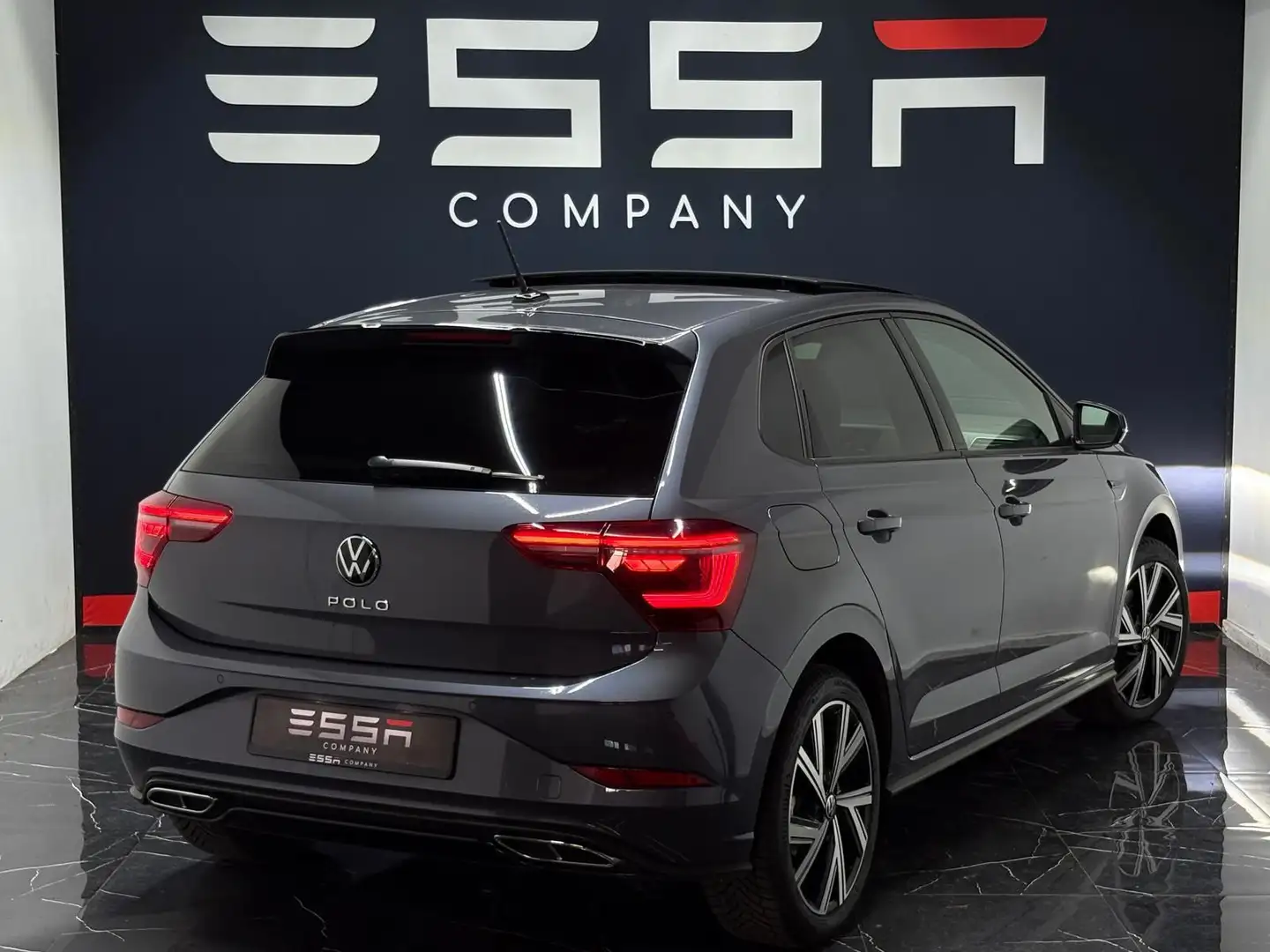 Volkswagen Polo 1.0 TSI R-Line Pano IQ Keyless Beats DSG Matrix Gris - 2