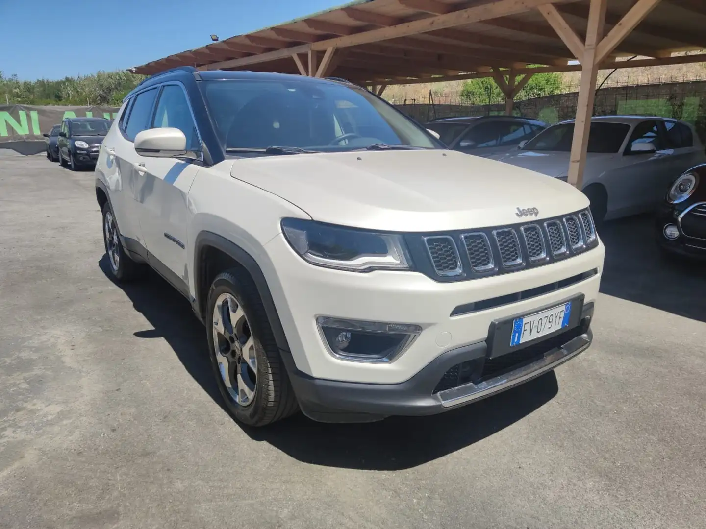 Jeep Compass Compass II 2.0 mjt Limited 4wd 170cv auto my19 Blanc - 1