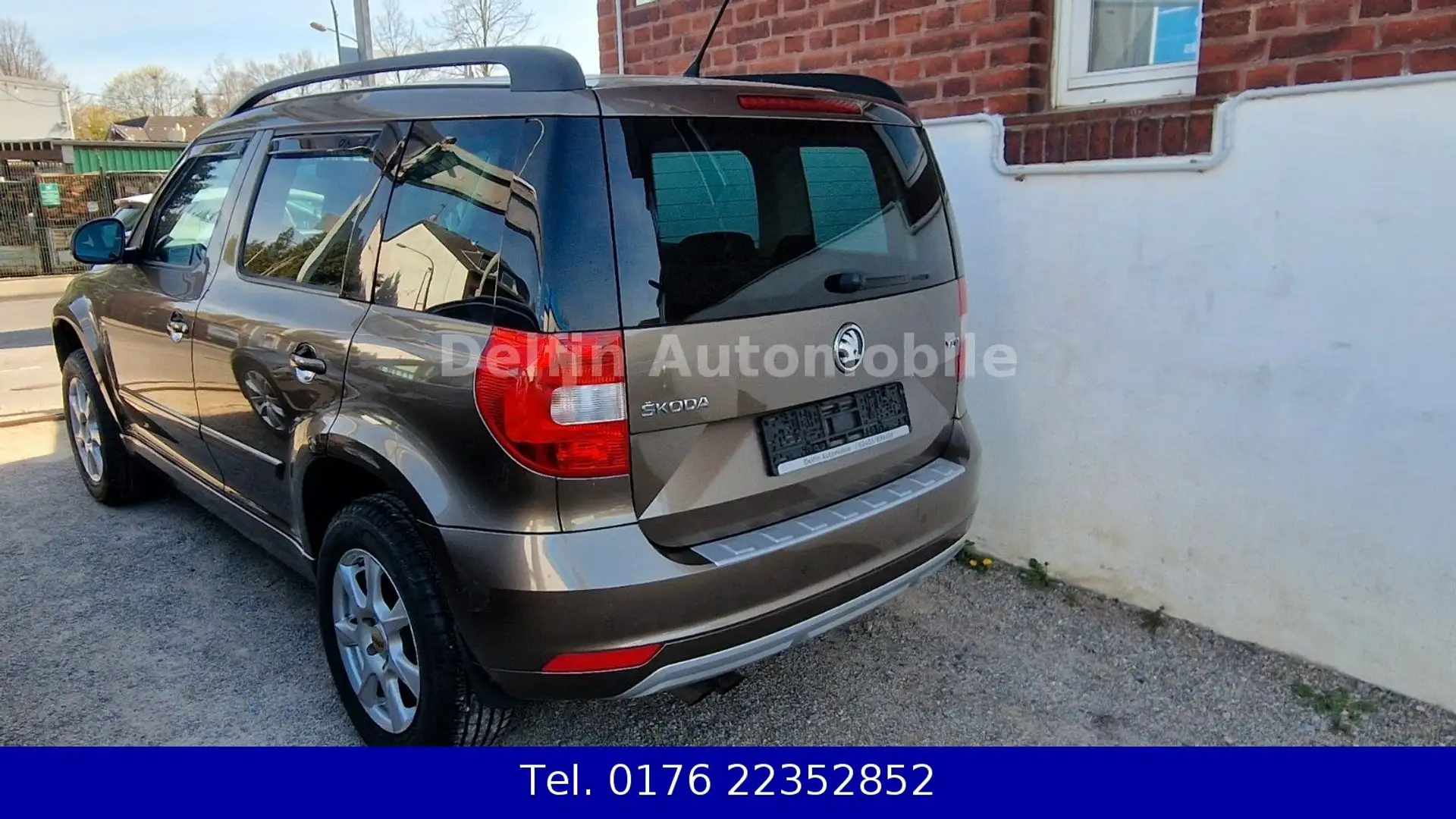 Skoda Yeti Cool Edition-Klima-Pdc-Sitzheizng-AHK-Alus Braun - 2