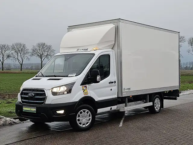 Ford E-Transit 390 L3 89Kwh electrisch, gesloten laadbak, laadkle
