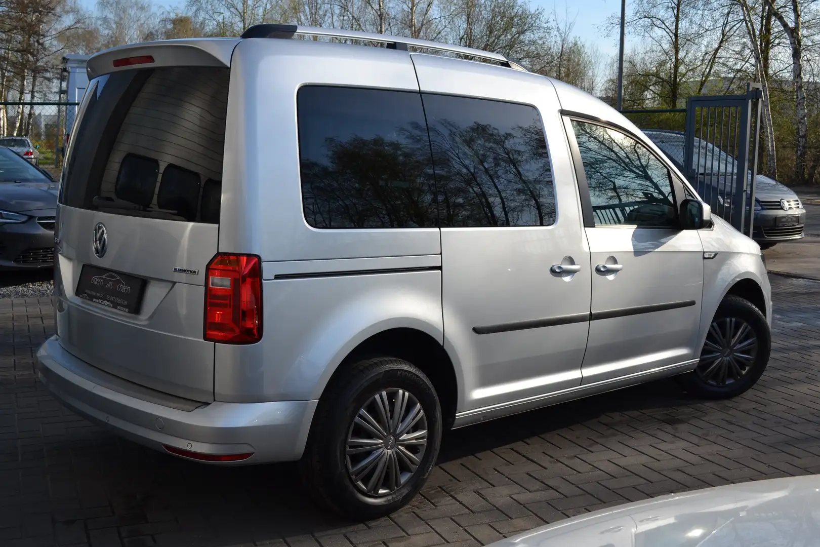 Volkswagen Caddy 1.4 TGI Benzine & CNG * Automaat * DSG * 5 zitpl. Argent - 2