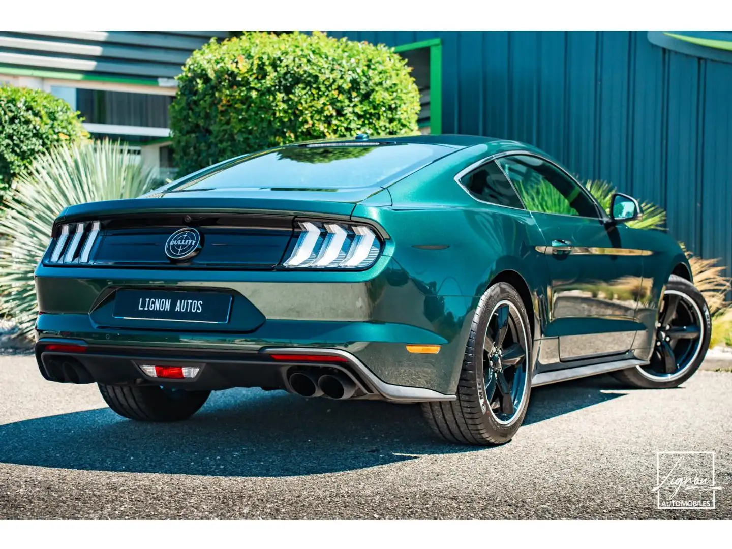 Ford Mustang Bullitt Fastback 5.0 V8 - 460  COUPE PHASE 2 Vert - 2