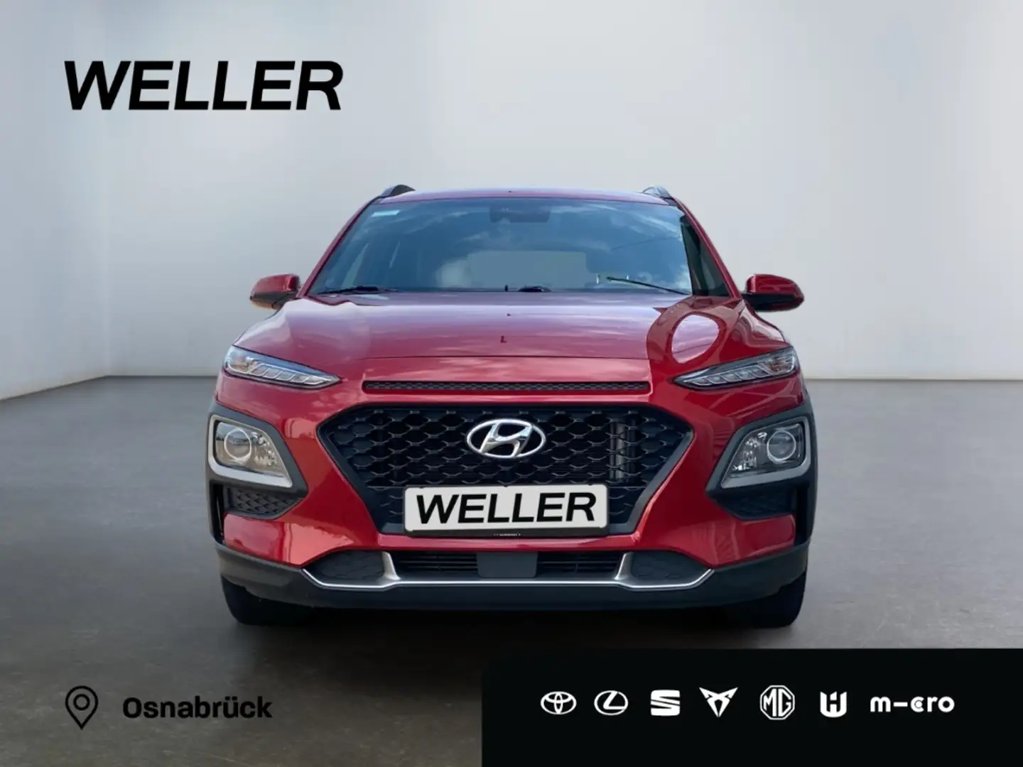 Hyundai KONA 1.0 T-GDI Pure*KLIMA*BLUETOOTH*TEMPOMAT Rot - 2