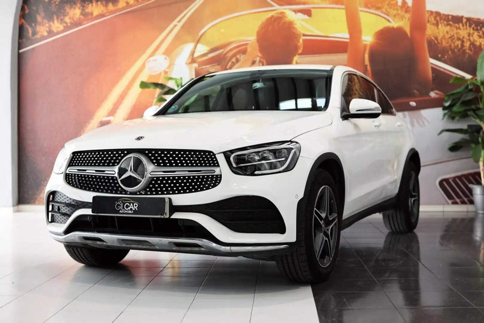 Mercedes-Benz GLC 200 Coupé 200d 4Matic 9G-Tronic Blanco - 1