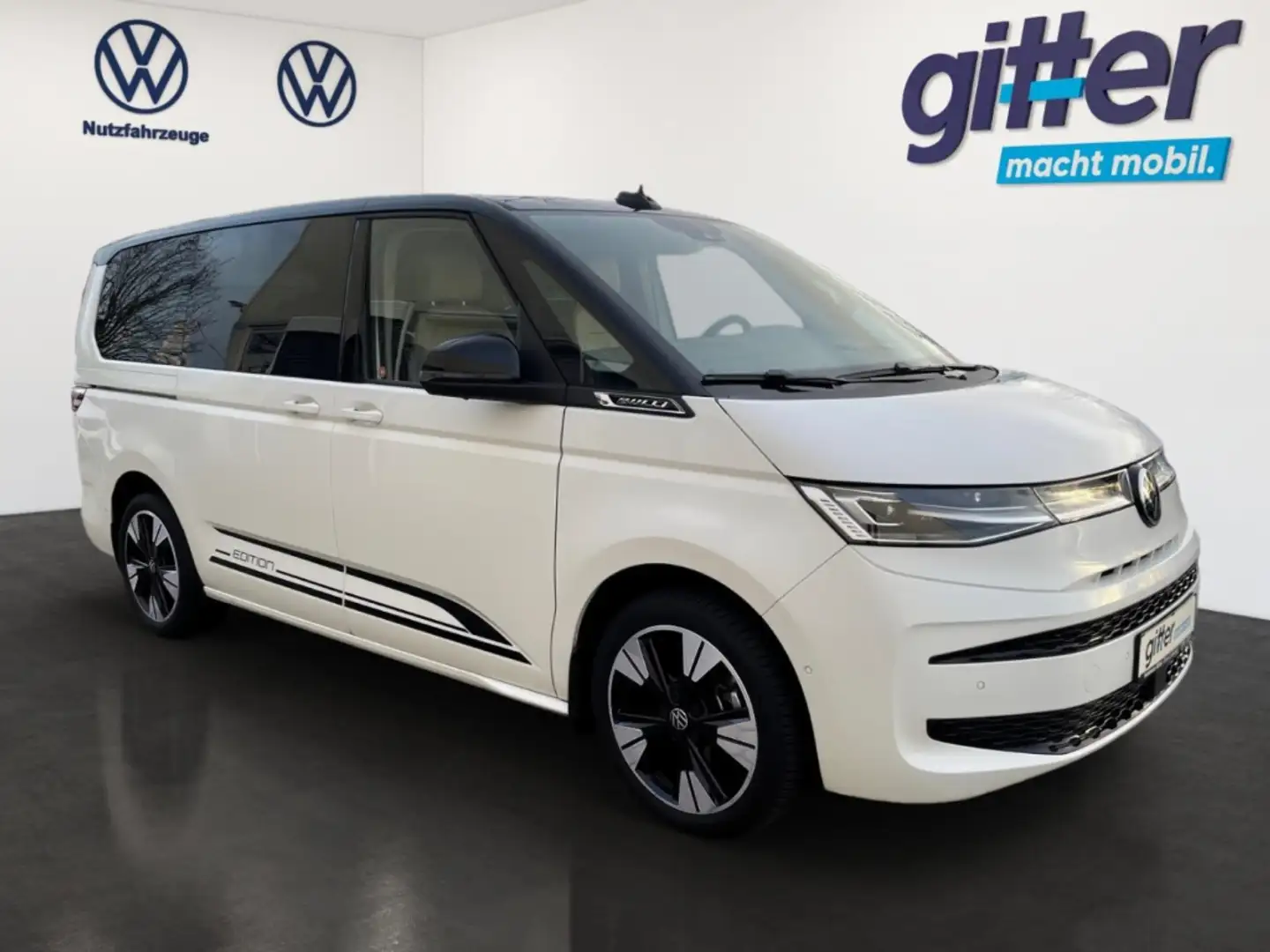 Volkswagen T7 Multivan Edition lang LÜ ACC STANDHEIZUNG LEDER 360 Alb - 2