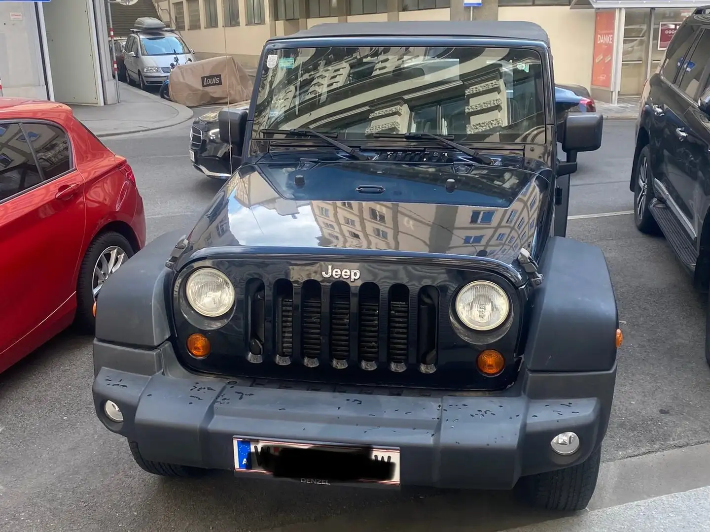 Jeep Wrangler Wrangler Sport 2,8 CRD Softtop Sport Schwarz - 1