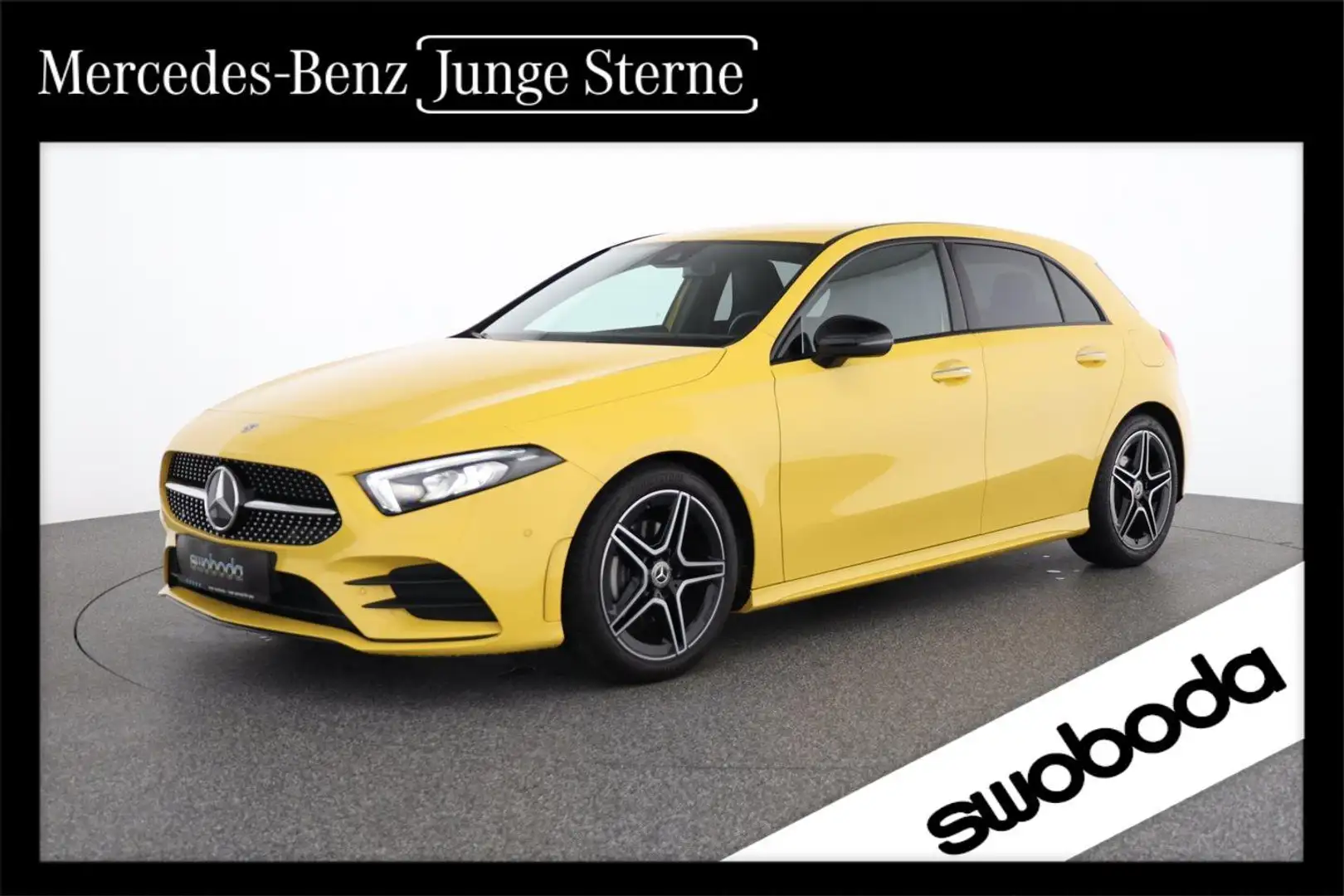 Mercedes-Benz A 180 AMG MBUX LED Kamera Yellow - 1