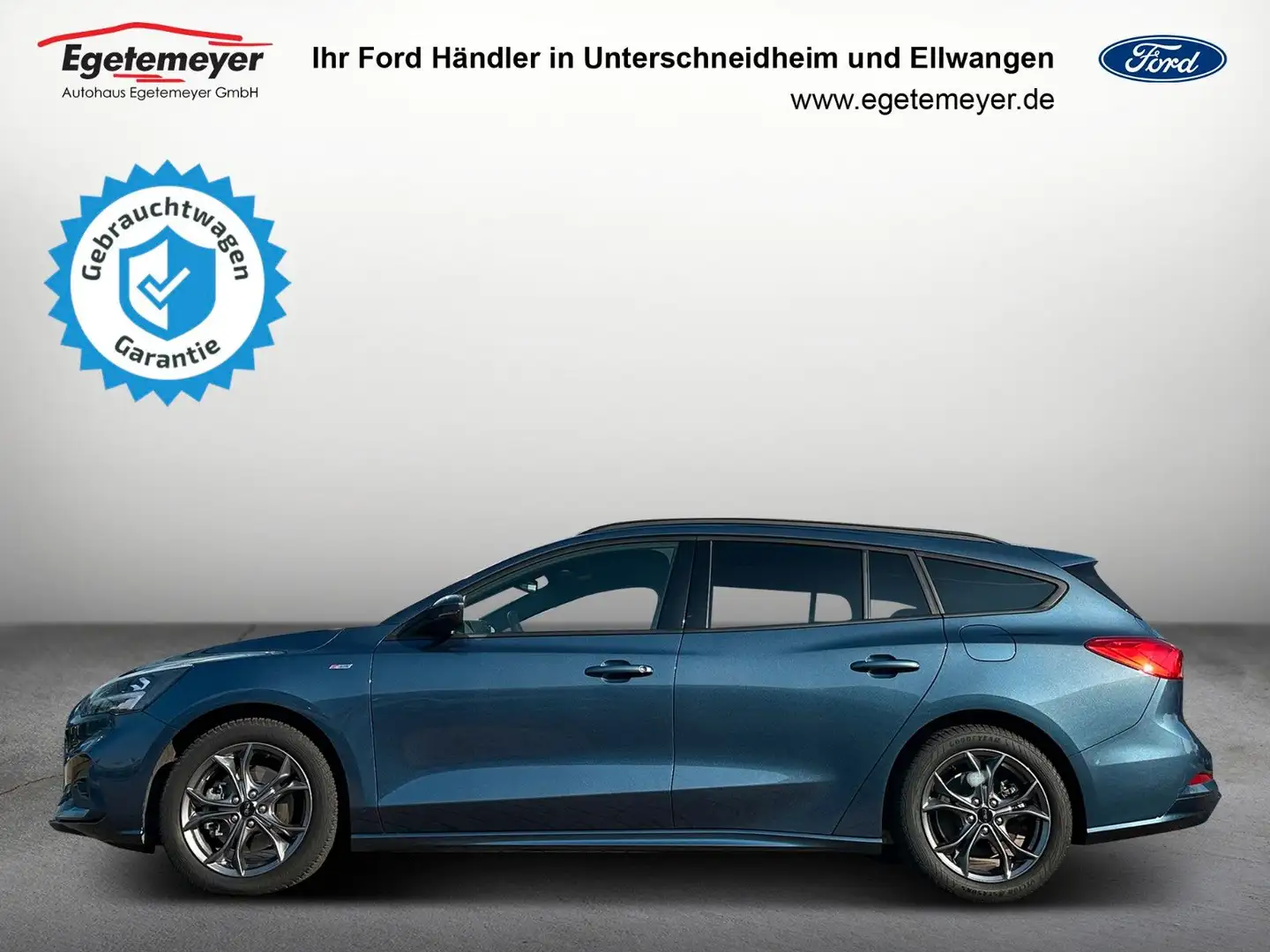 Ford Focus Turnier ST-Line NAVI AHK LED RFK SPA Blau - 2