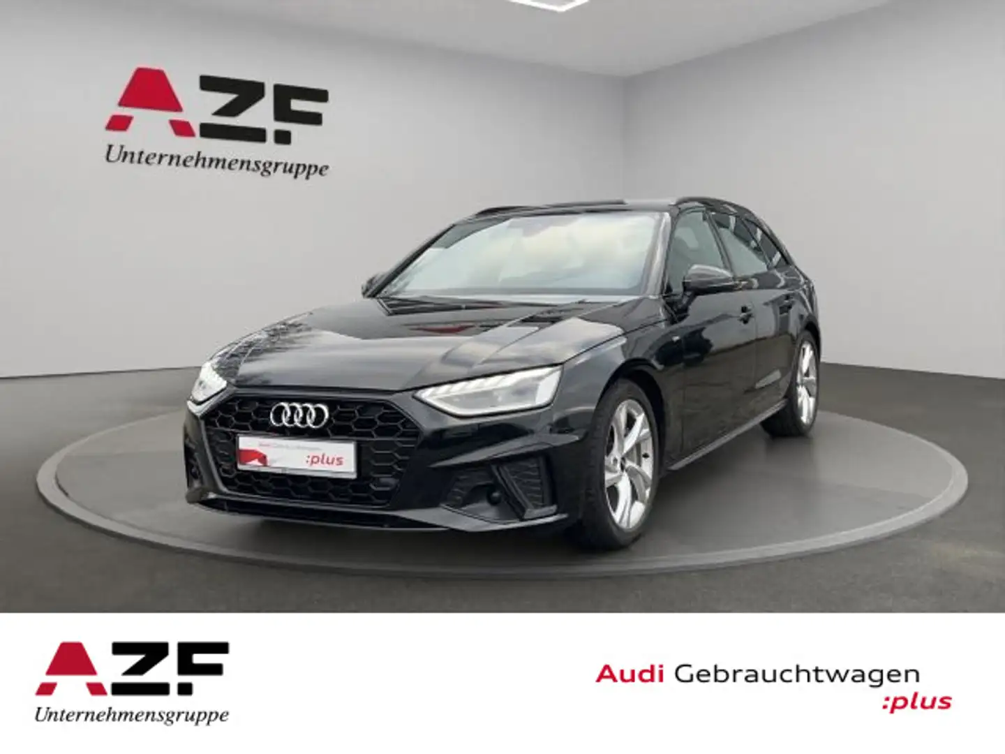 Audi A4 40 TDI S-tronic S line NAVI+ACC+LED+KAM Schwarz - 1